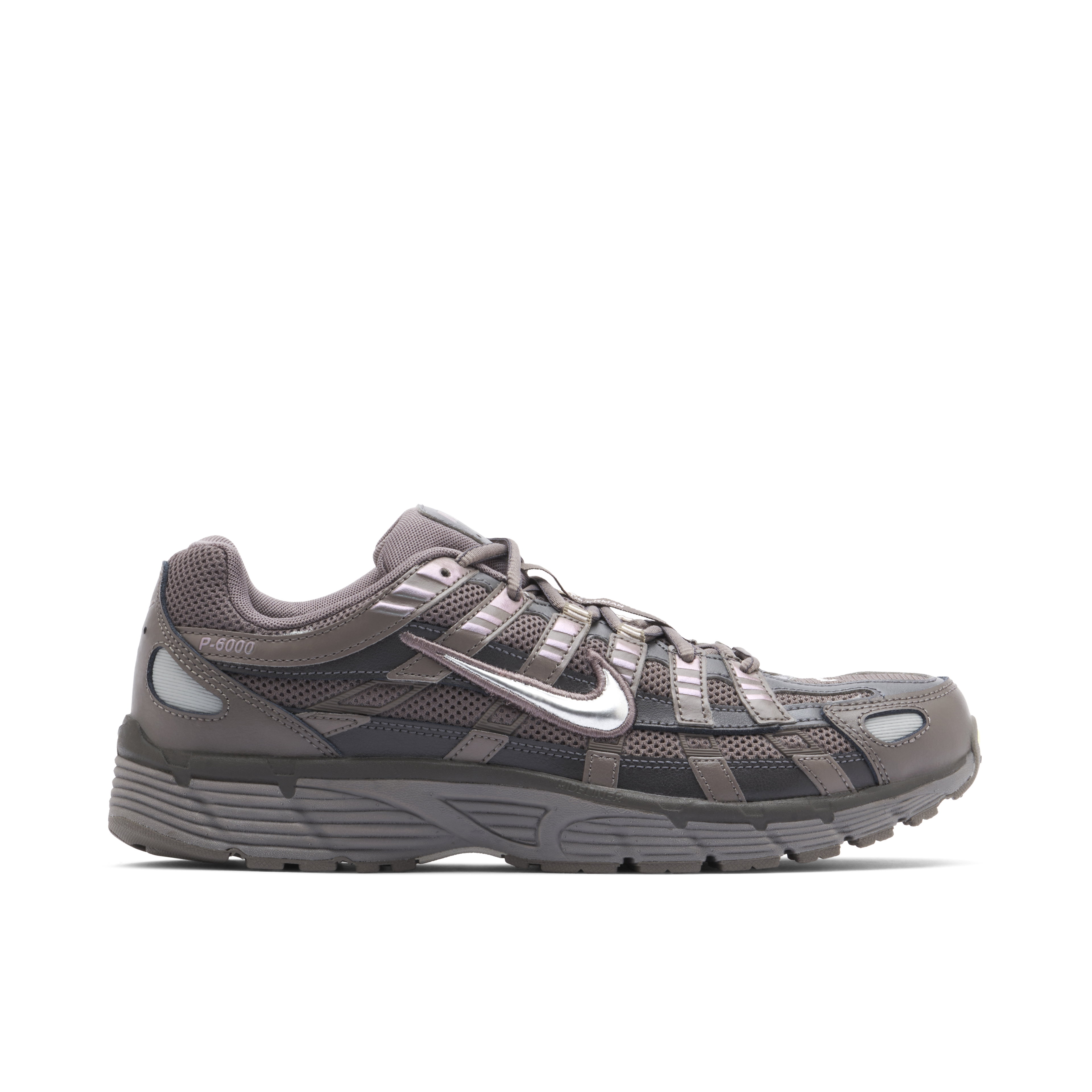 Nike P-6000 Cave Stone Medium Ash Flat Pewter Metallic Silver