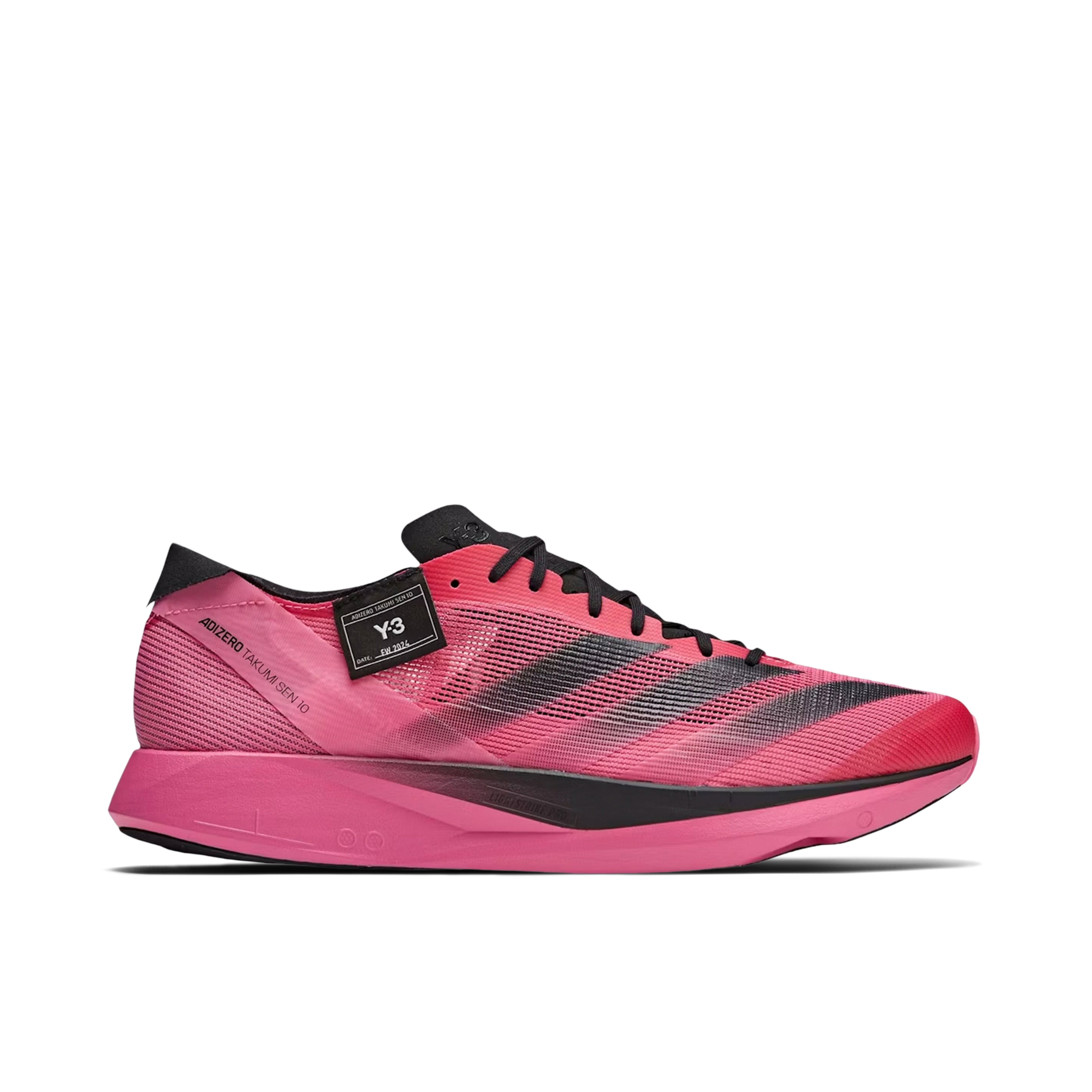 Adidas Y-3 Takumi Sen 10 Semi Solar Pink Core Black