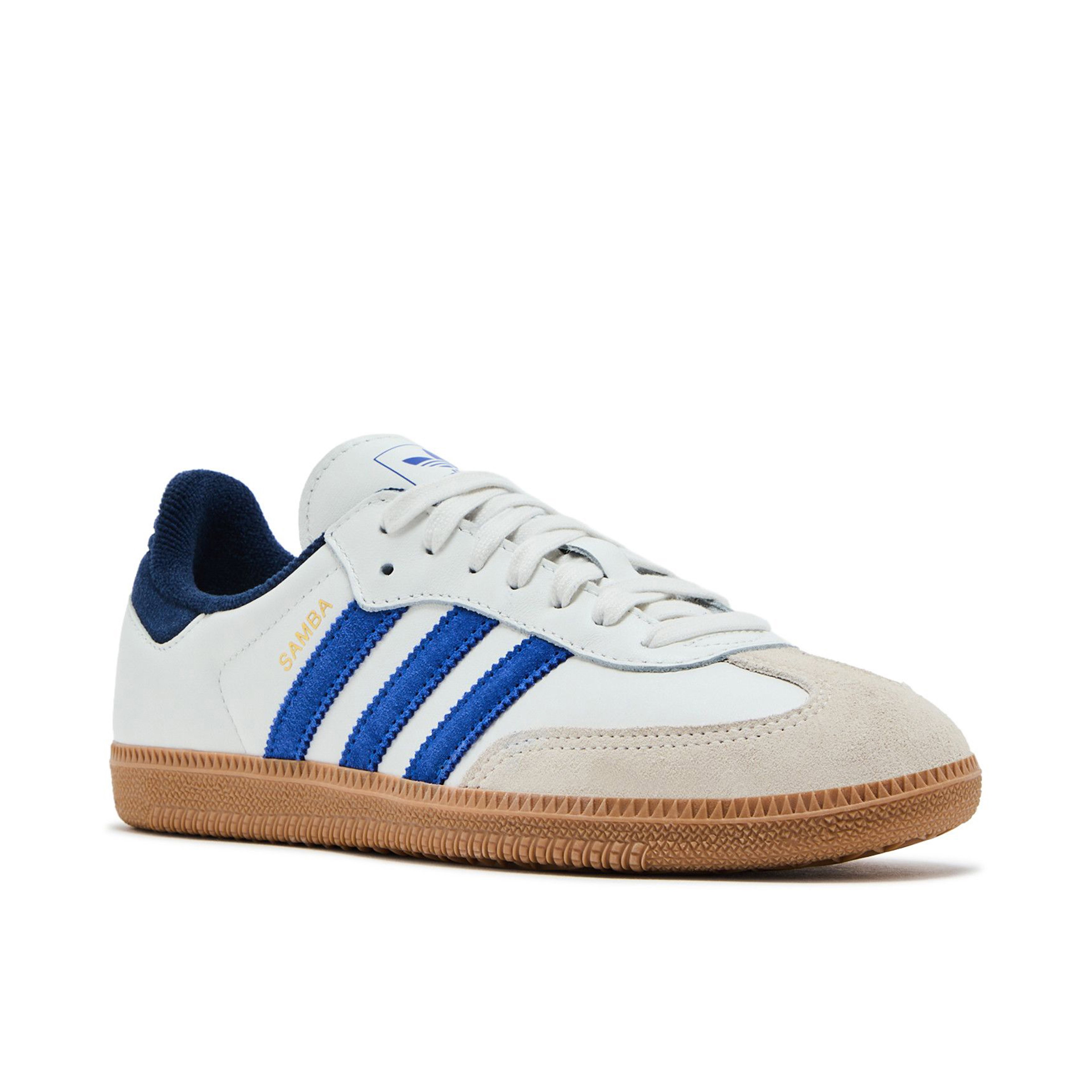 Adidas Samba OG White Royal Blue Night Indigo