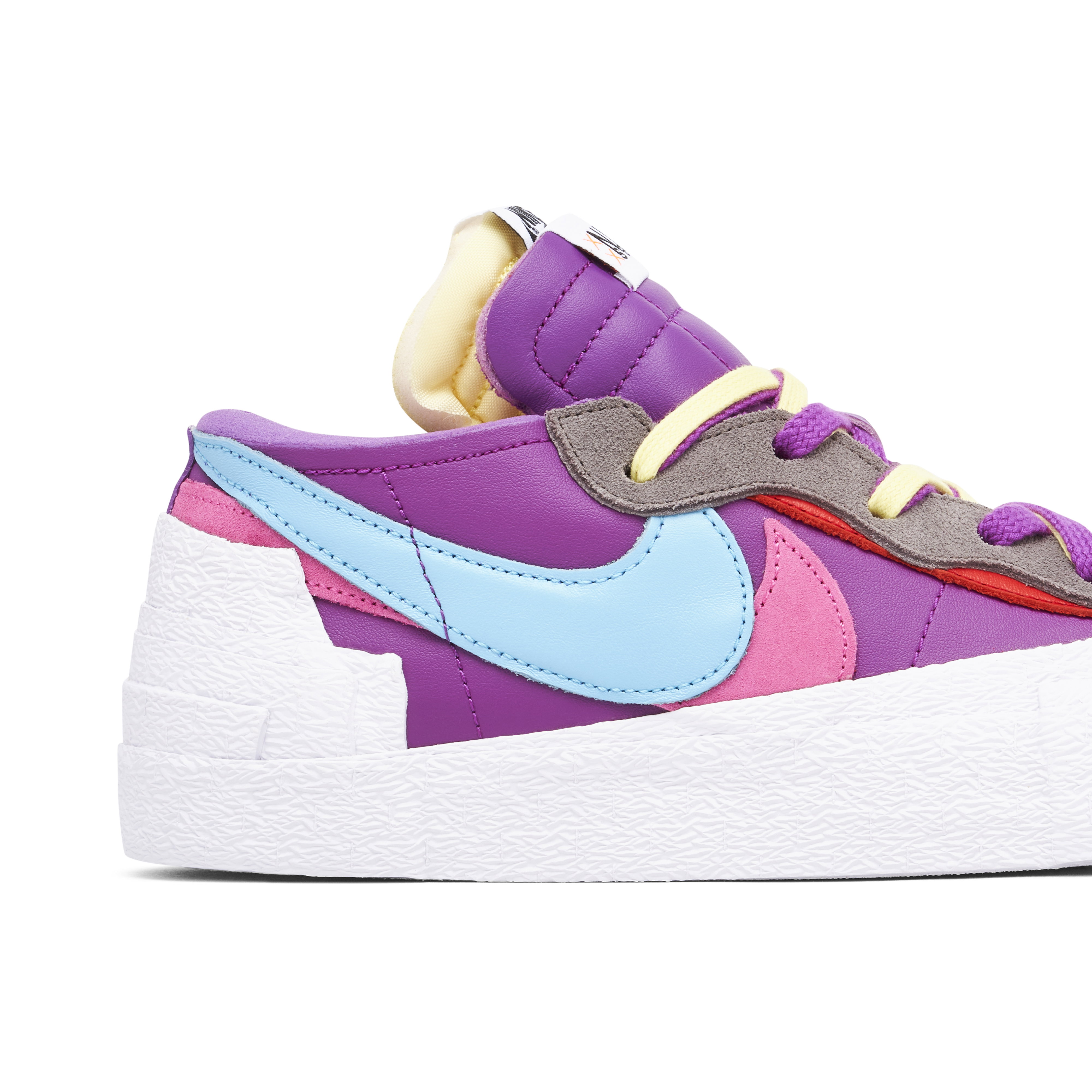 KAWS x sacai x Nike Blazer Low Purple | DM7901-500 | Laced