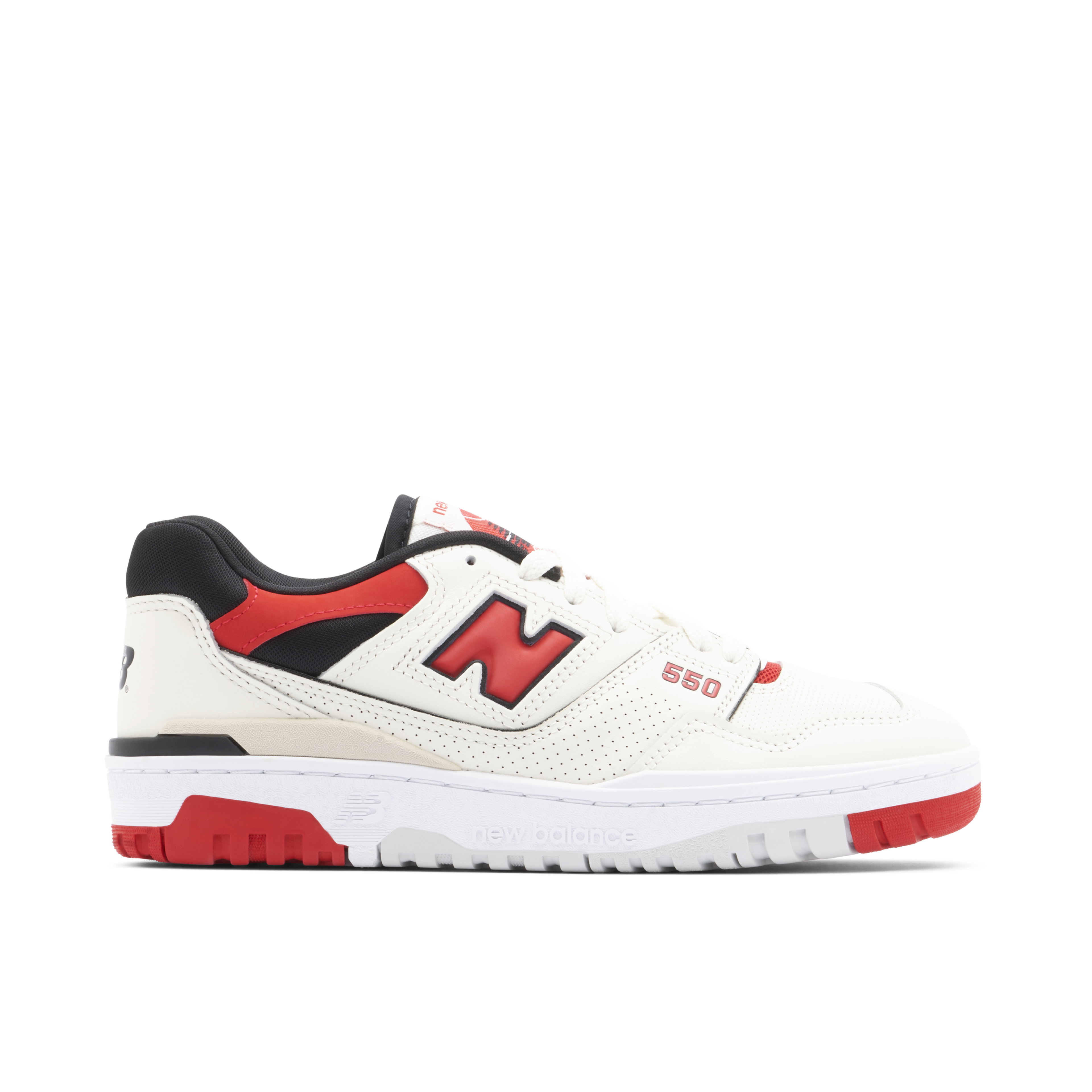 New Balance 550 Sea Salt True Red