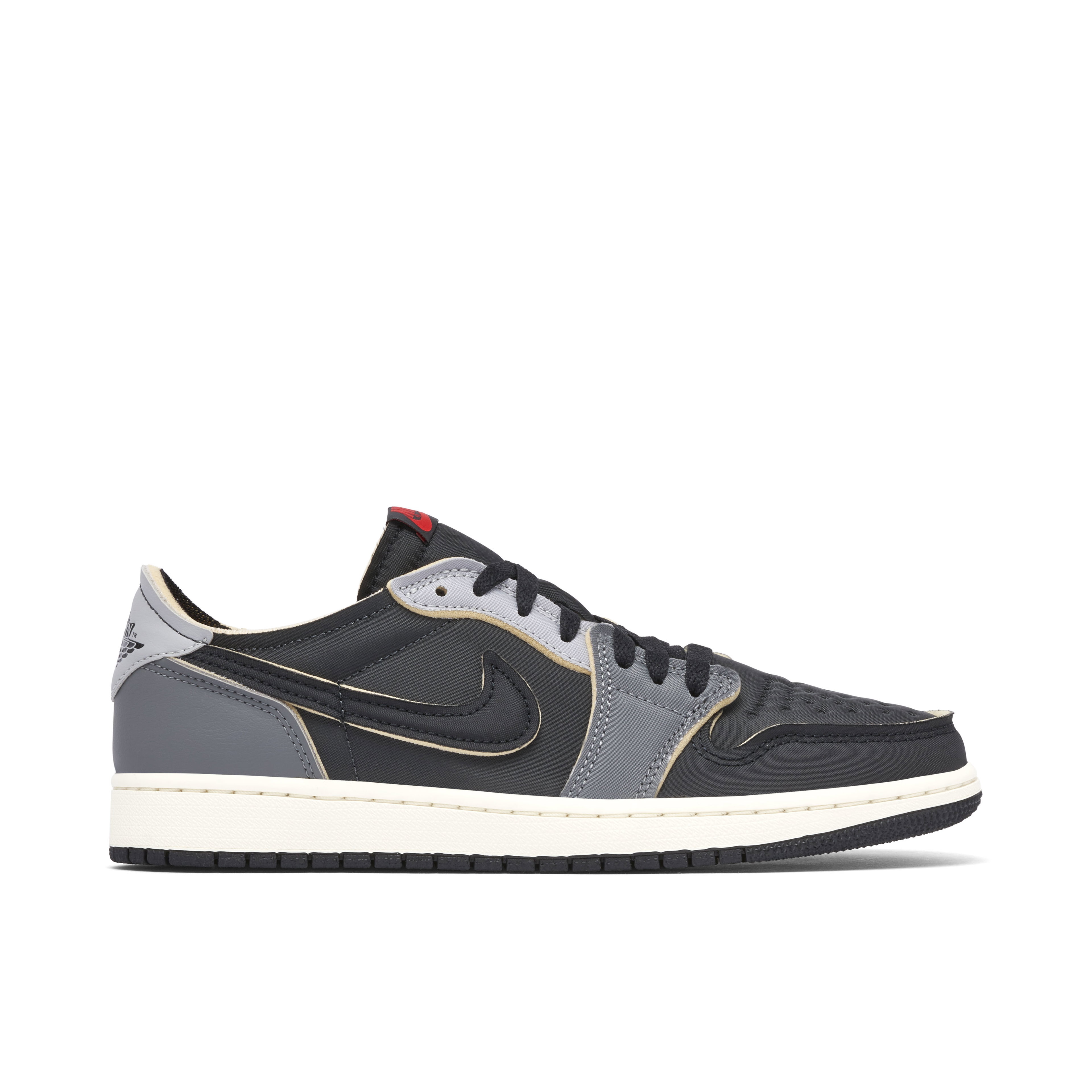 Air Jordan 1 Retro Low Ex Black Smoke Grey