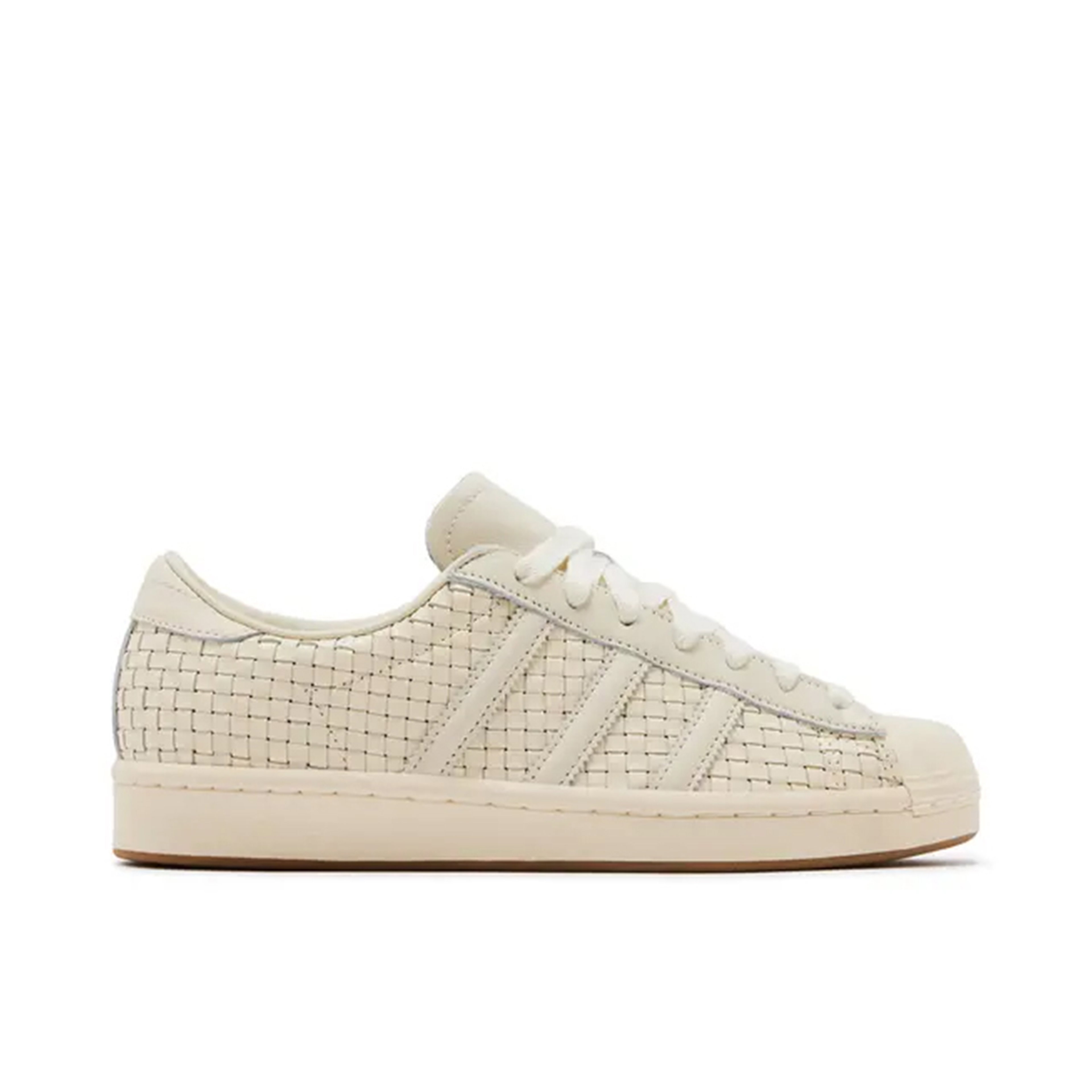 Adidas Superstar Vintage Woven Cream White Womens