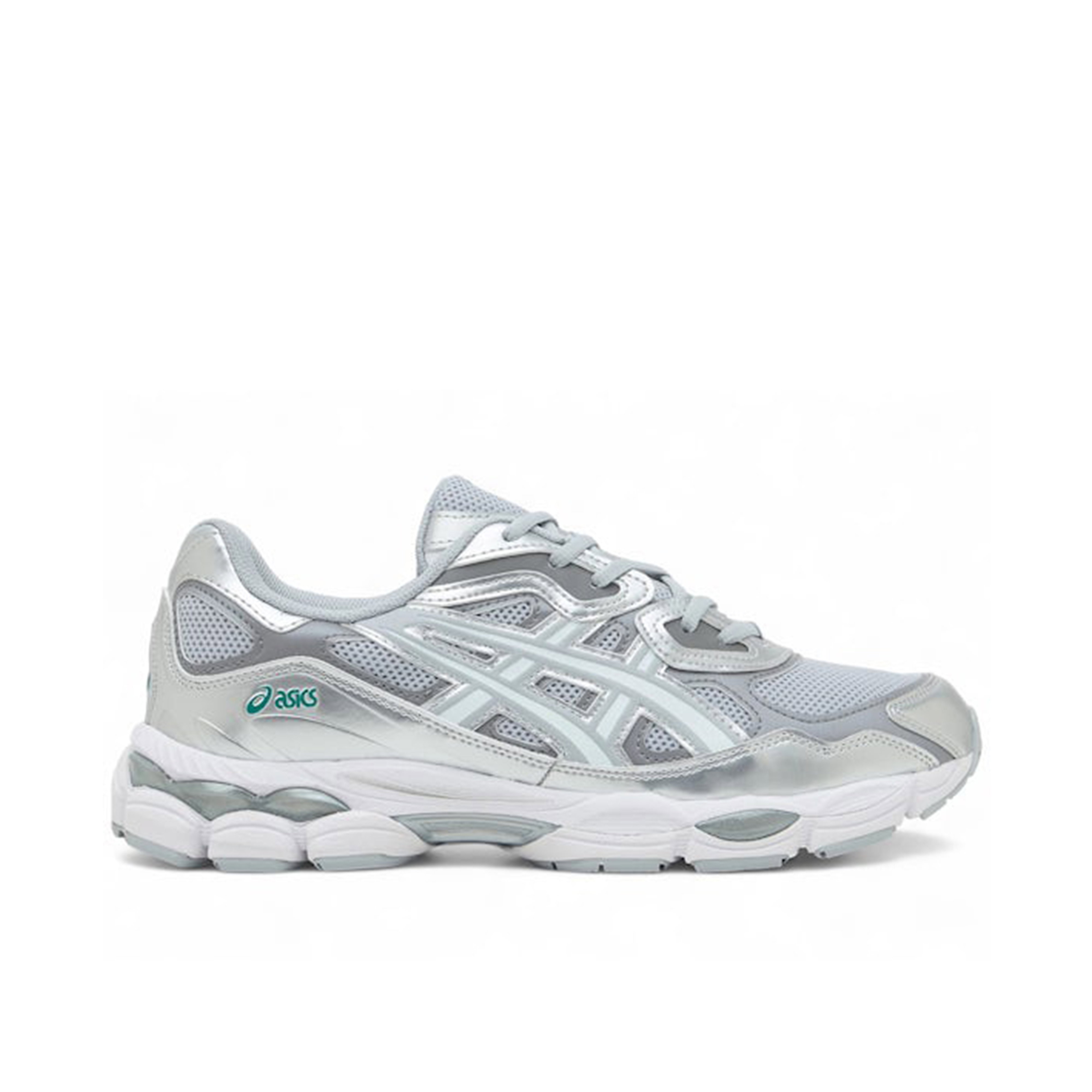 ASICS Gel-NYC Silver Piedmont Grey White Aqua | 1203A804-020 | Laced