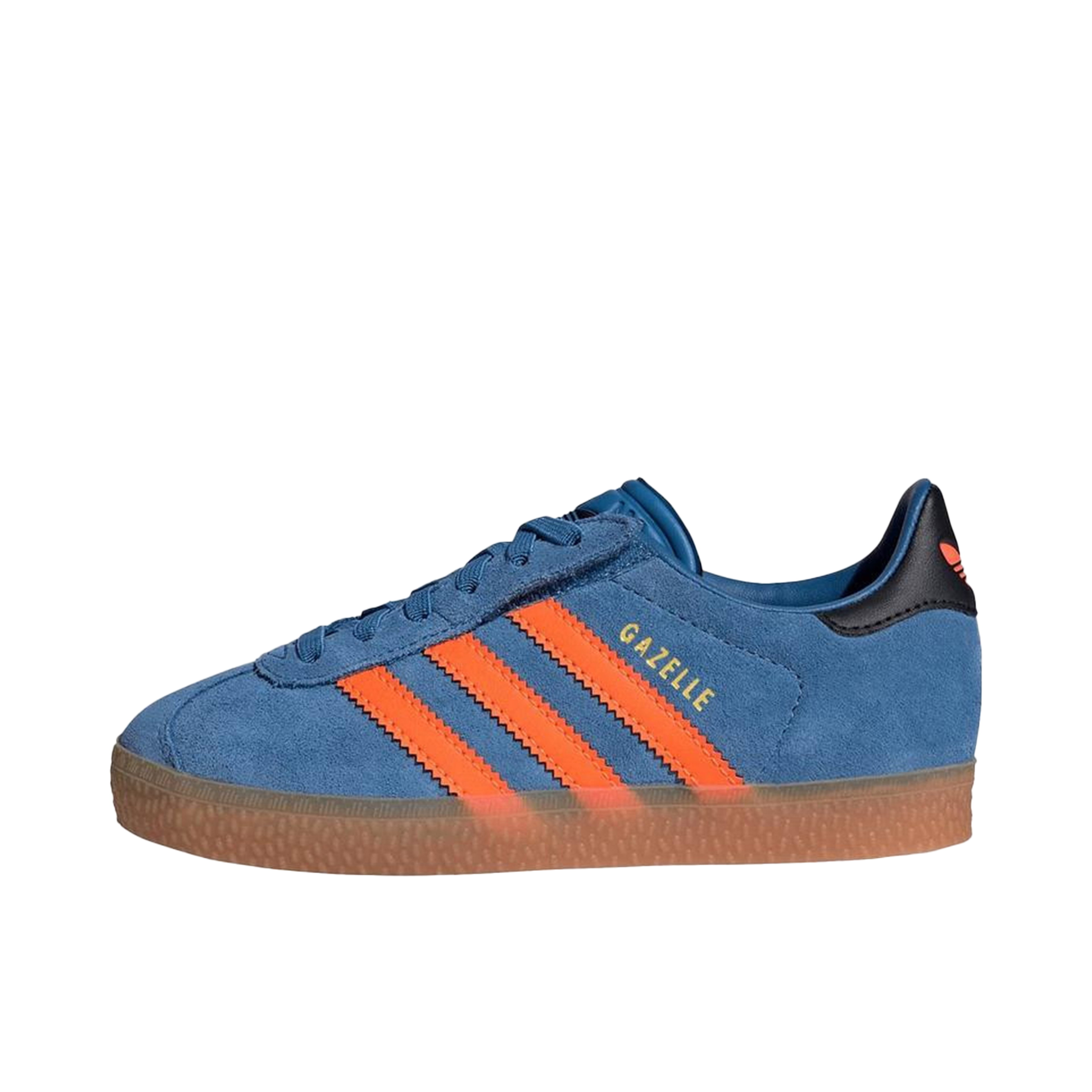 Adidas Gazelle Comfort Closure Focus Blue Solar Oange (PS)