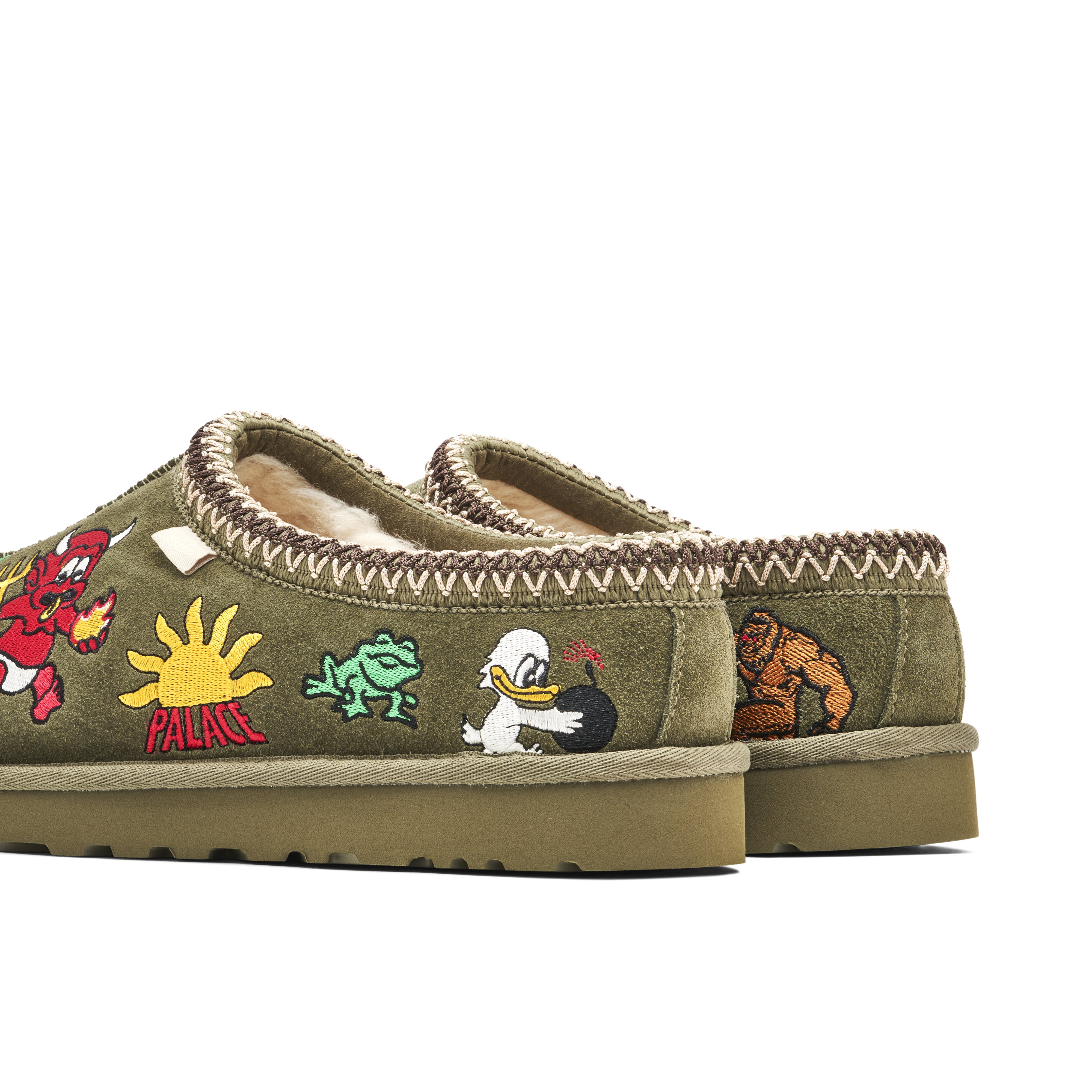UGG x Palace Tasman Slipper Burnt Olive | 1157290-BTOL | Laced