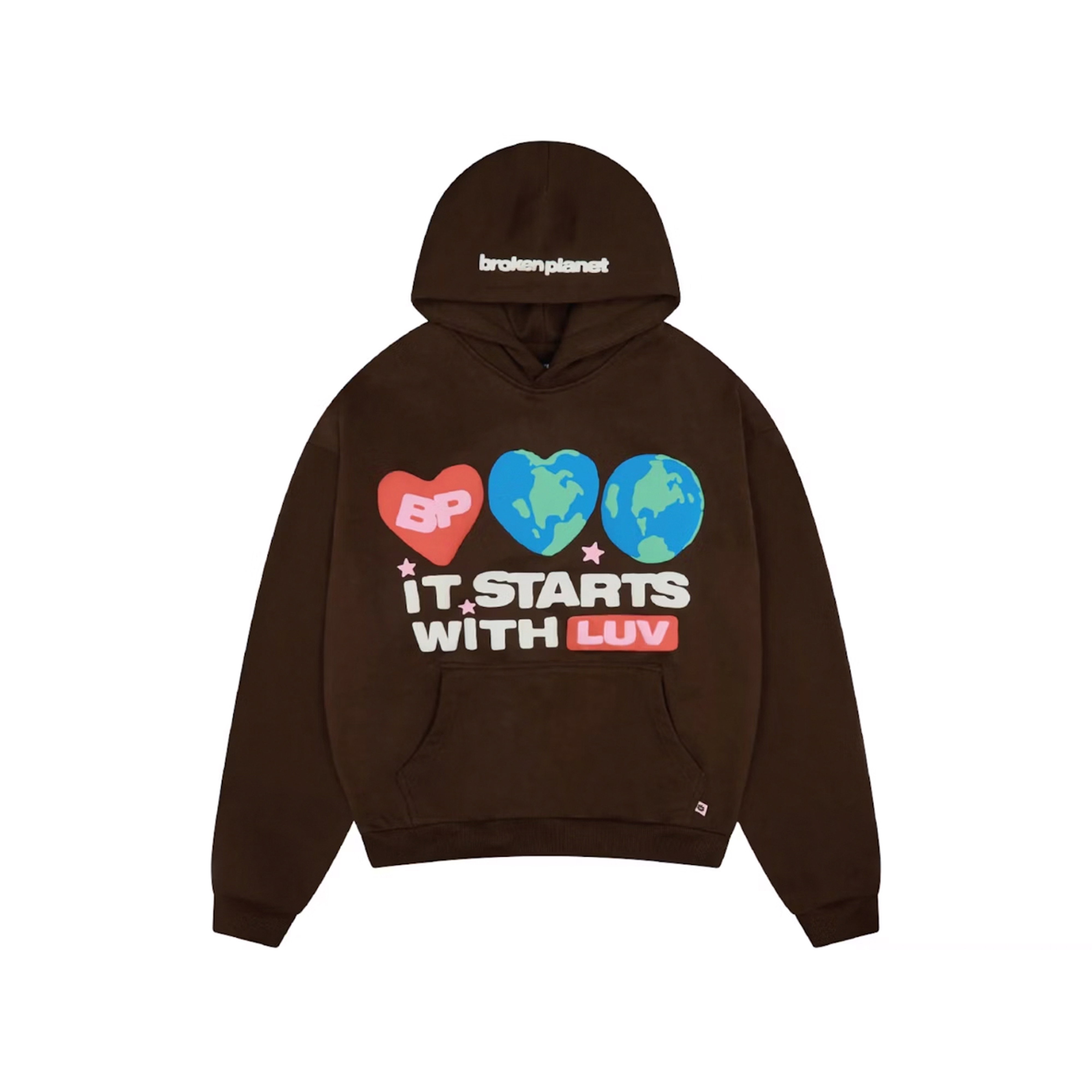 Broken Planet Off The Grid Hoodie Cinder Brown | BROKEN-PLANET