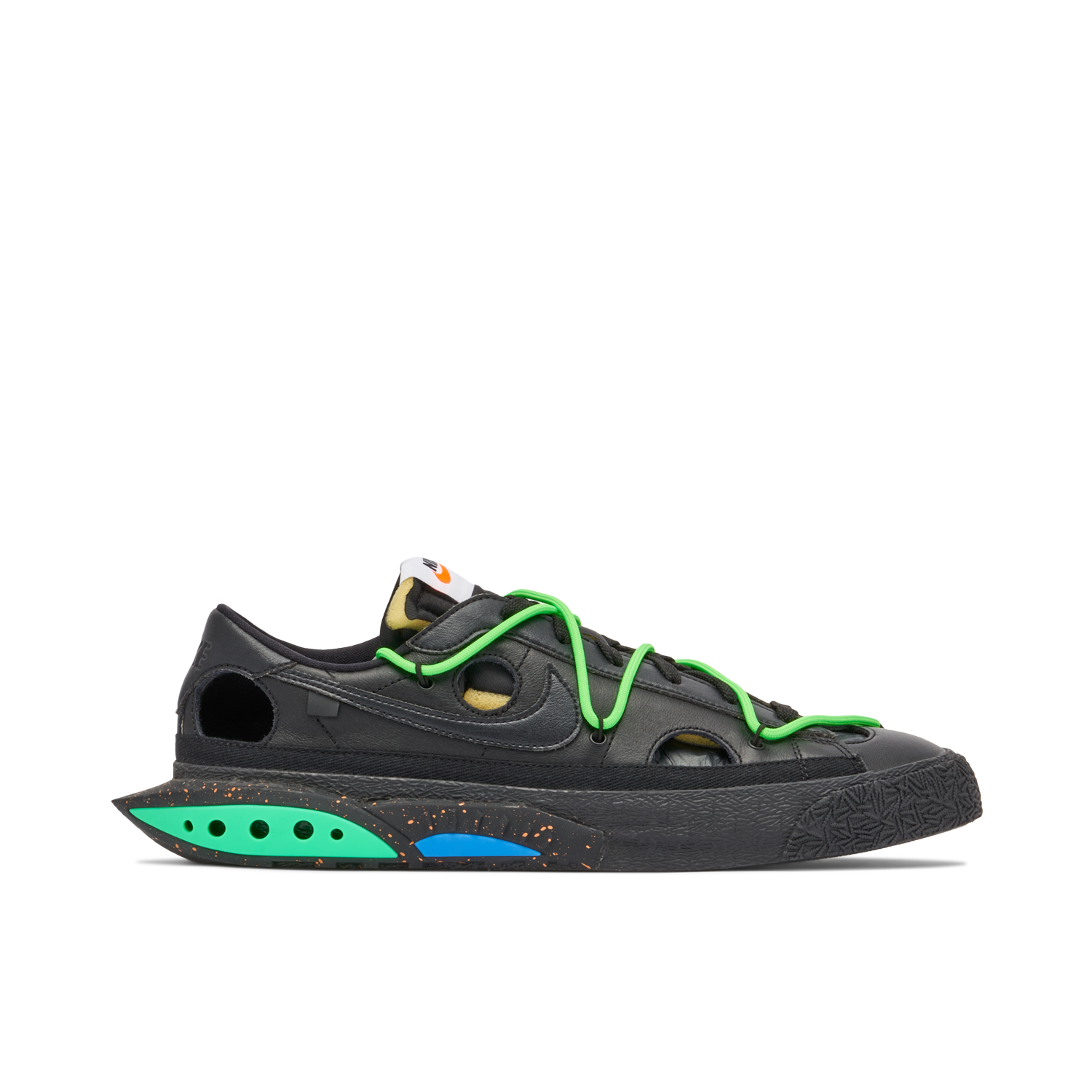 Off-White x Nike Blazer Low Black Green
