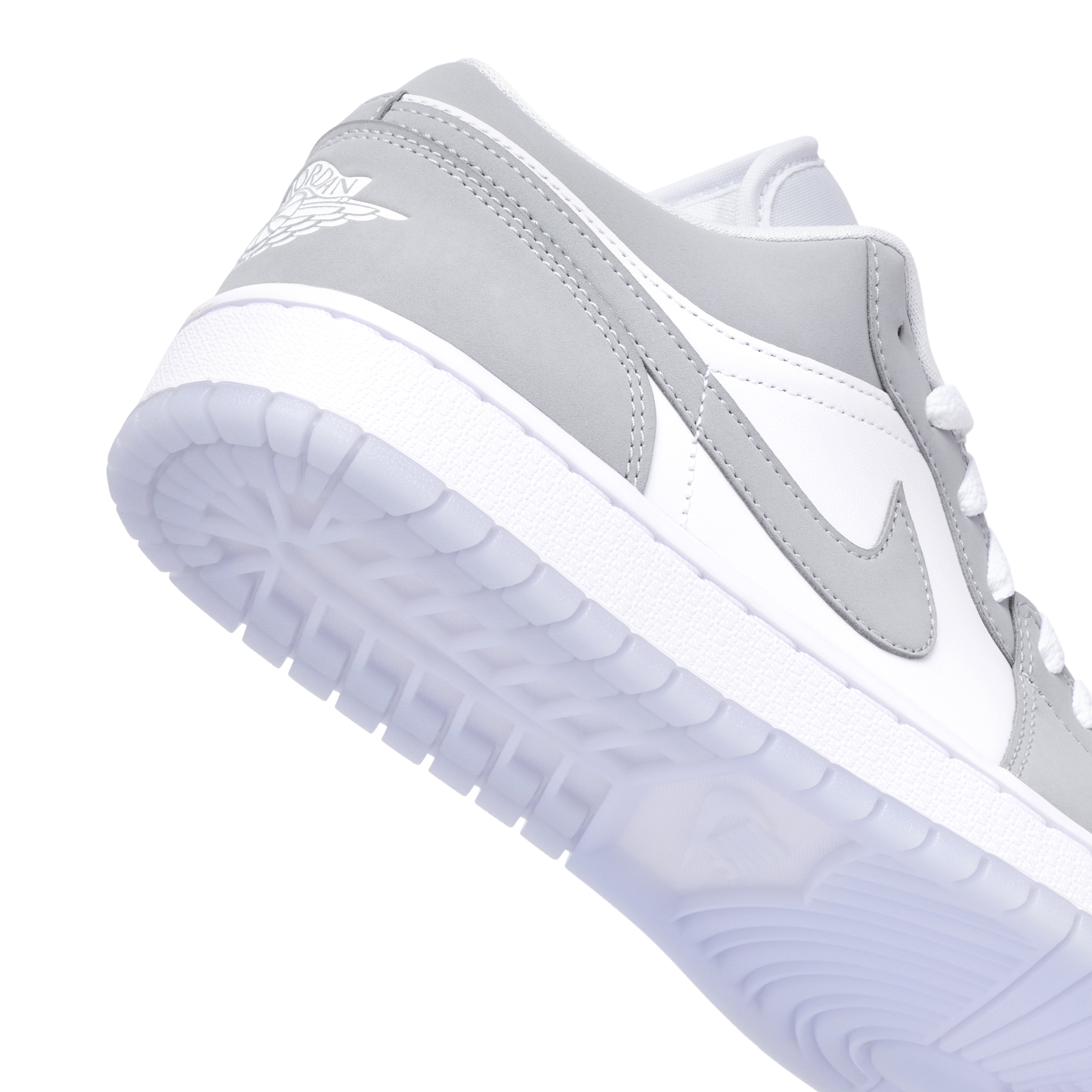 Air Jordan 1 Low White Wolf Grey Womens | DC0774-105 | Laced