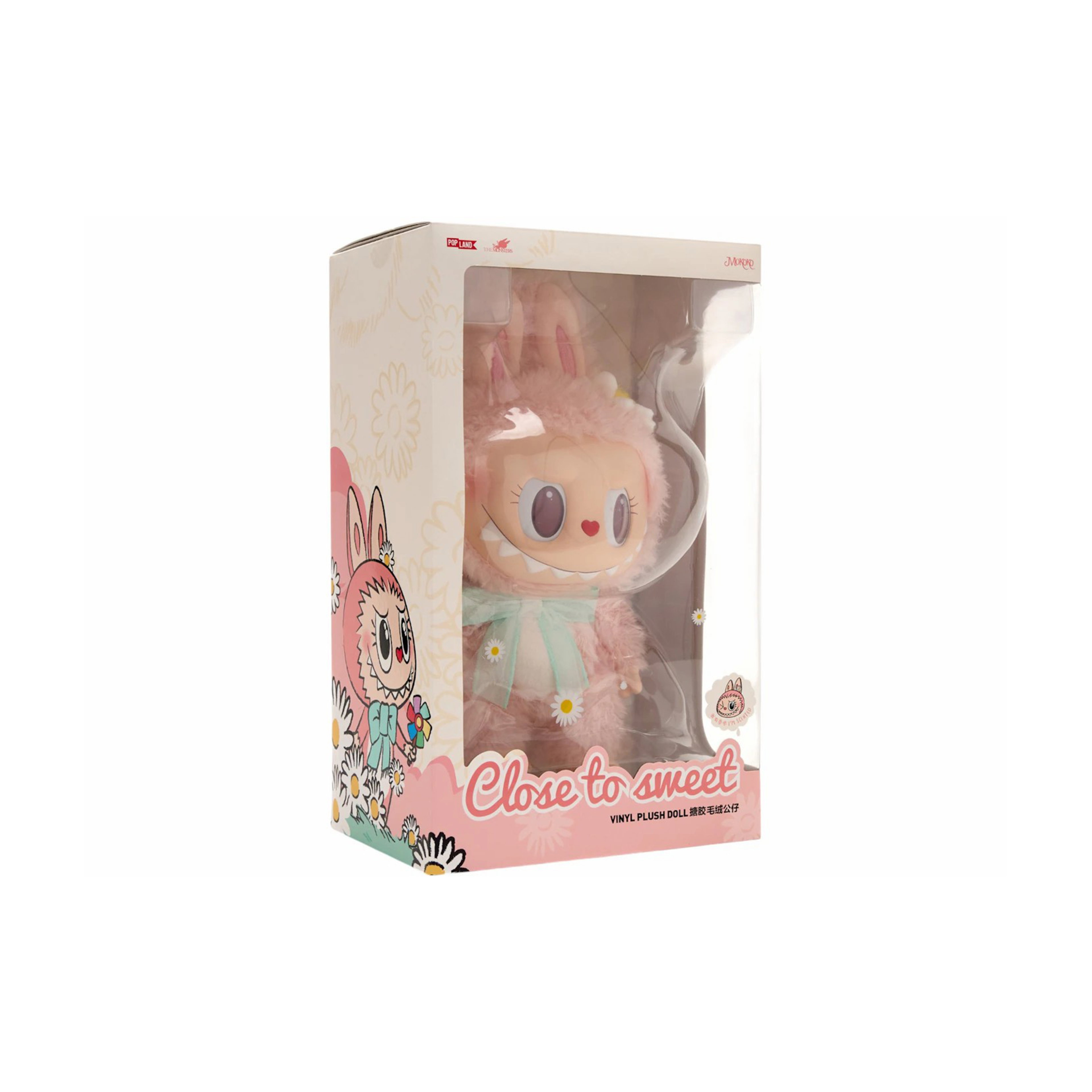 Pop Mart Labubu Mokoko Close to Sweet Vinyl Plush Doll