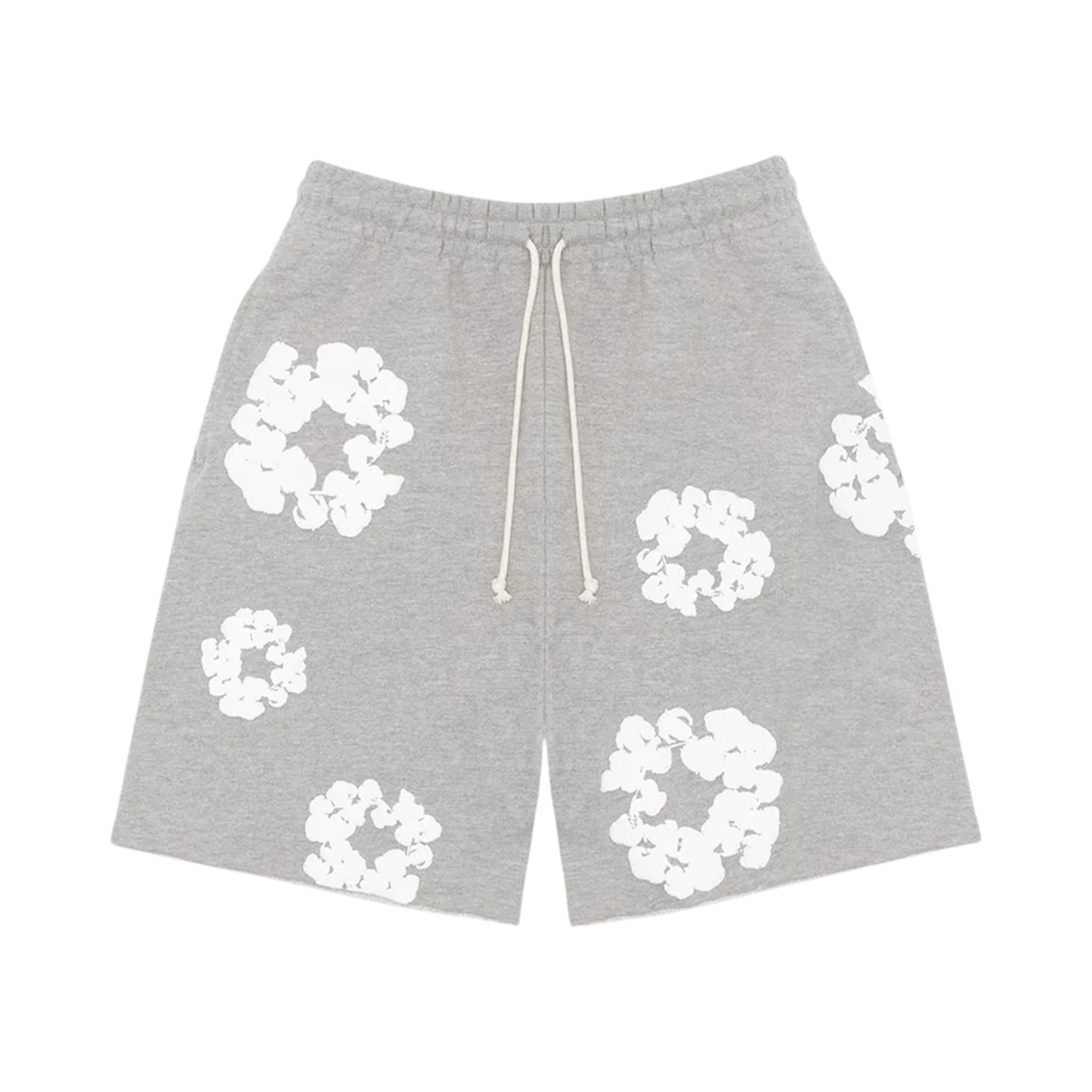 Denim Tears The Cotton Wreath Shorts Grey | DENIM-TEARS-00011 | Laced