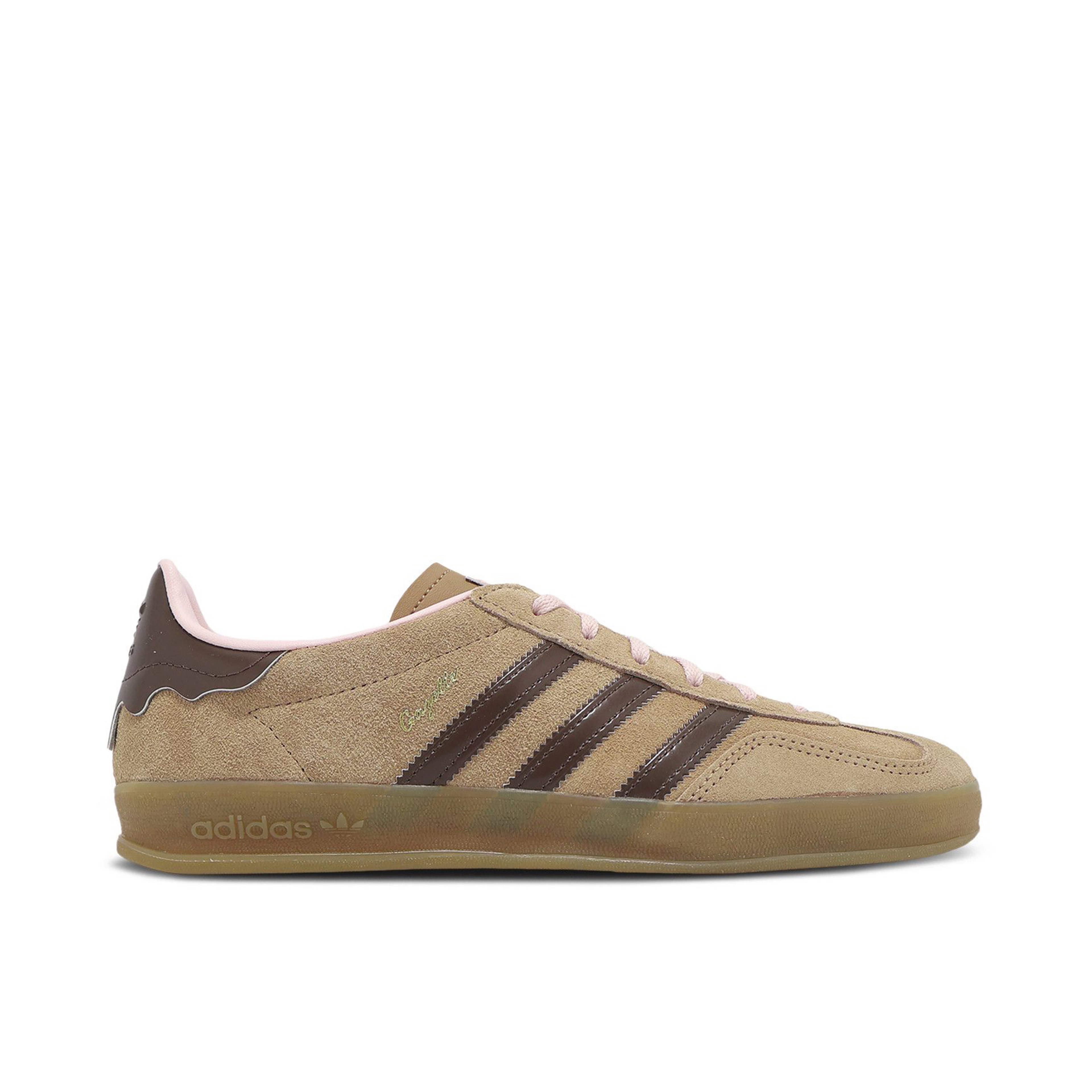 Adidas Gazelle Indoor Brown Pink Gum Womens