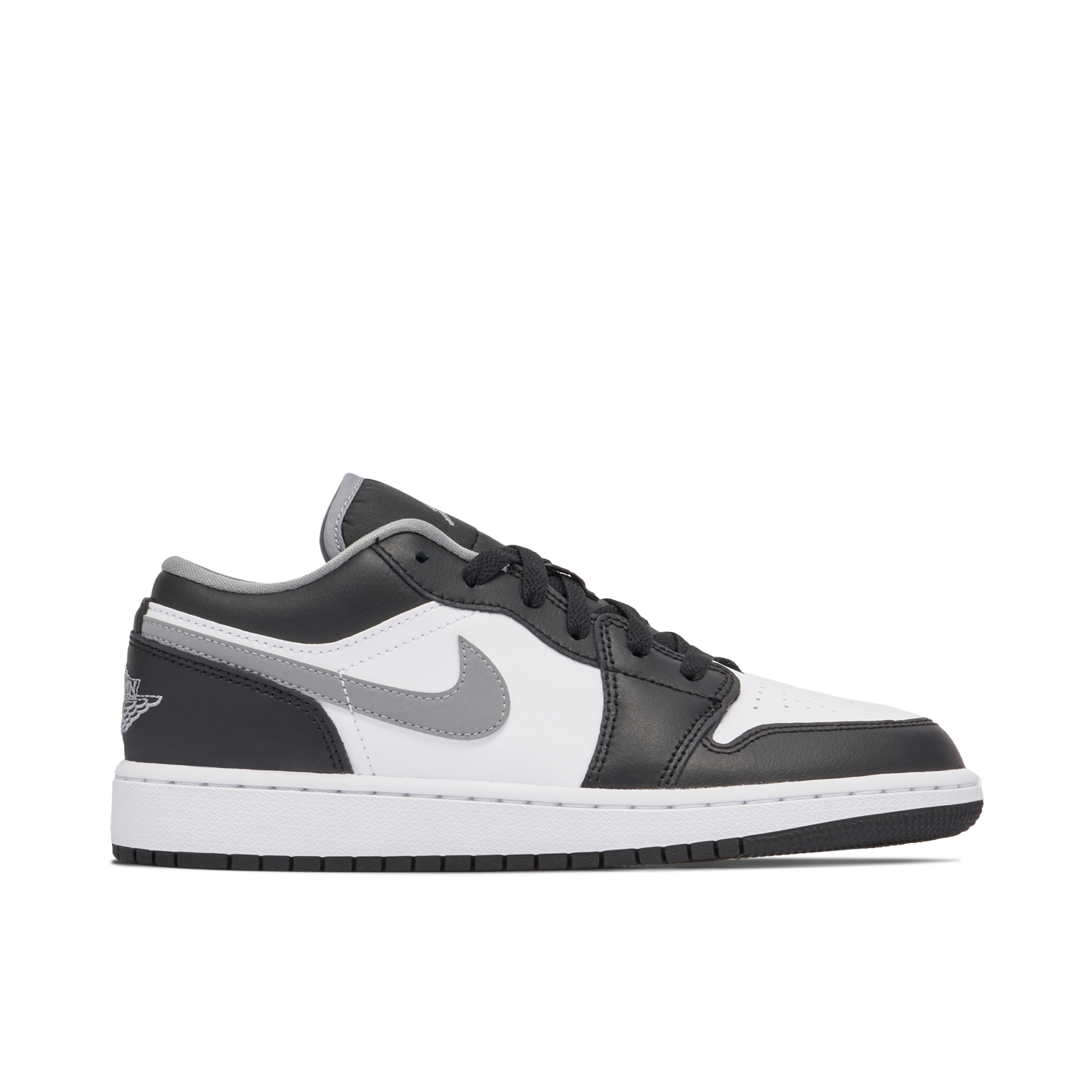 Air Jordan 1 Low Black White Grey GS