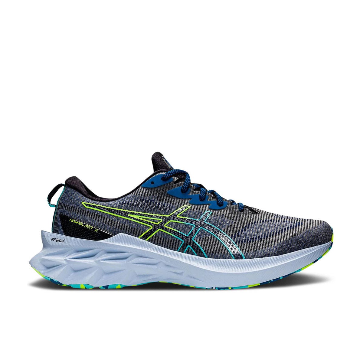 ASICS Novablast 2 LE Black Hazard Green