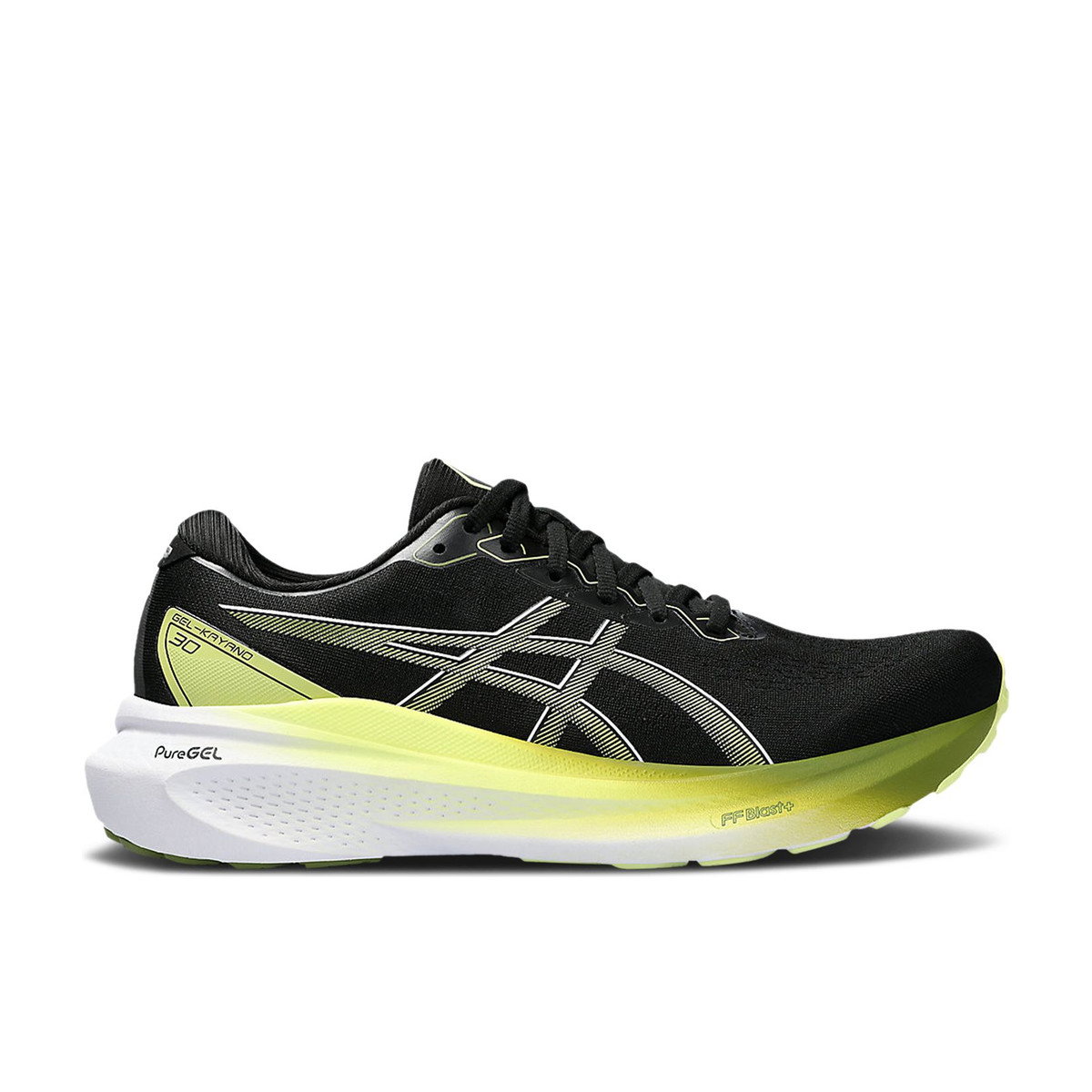 ASICS Gel-Kayano 30 Black Glow Yellow