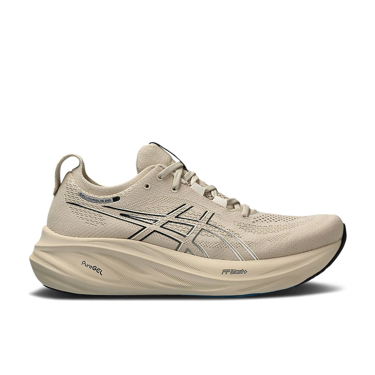 ASICS Gel-Nimbus 26 Feather Grey Black