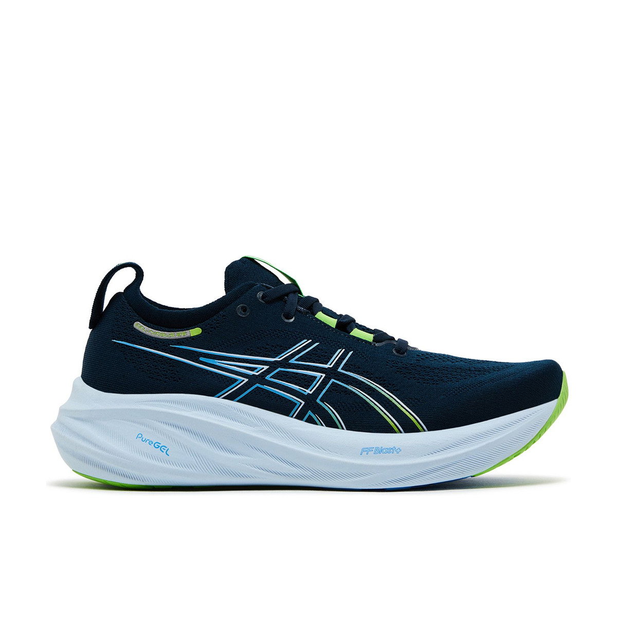 ASICS Gel-Nimbus 26 French Blue Electric Lime