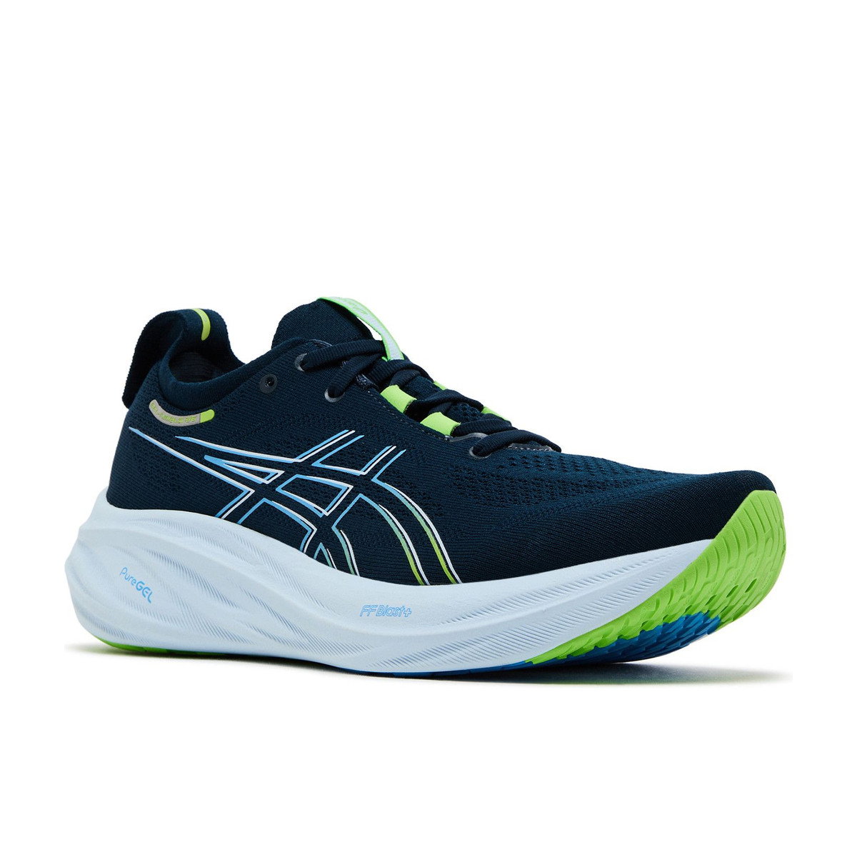 ASICS Gel-Nimbus 26 French Blue Electric Lime
