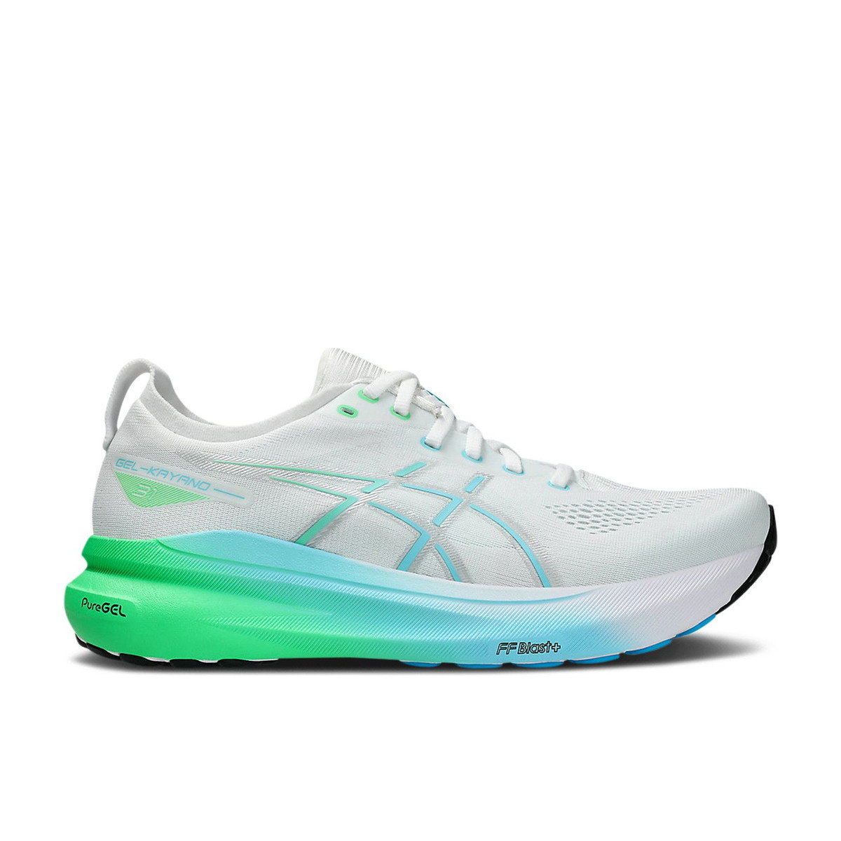 ASICS Gel-Kayano 31 White Bright Cyan