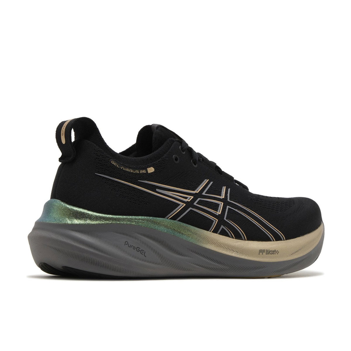 ASICS Gel-Nimbus 26 Platinum Black Champagne
