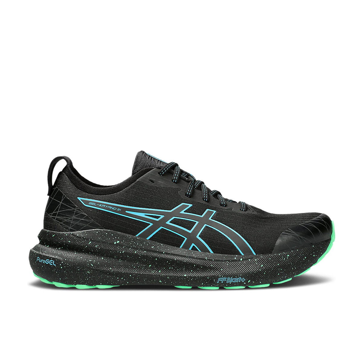 ASICS Gel-Kayano 31 Lite-Show Black Digital Aqua
