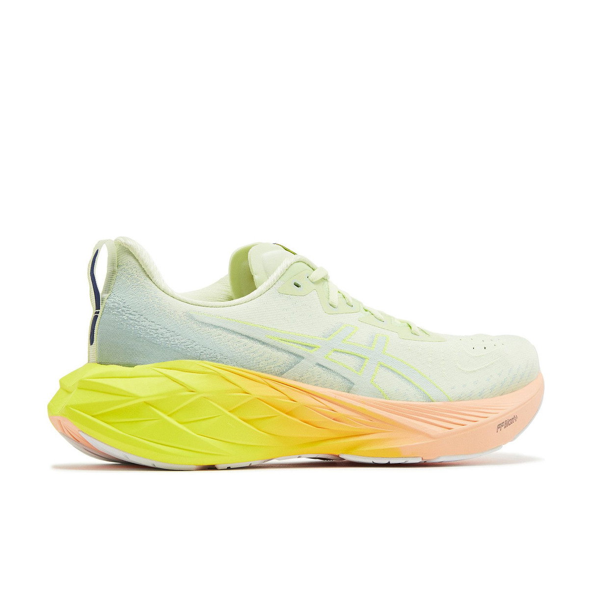 ASICS Novablast 4 Paris Cool Matcha Safety Yellow
