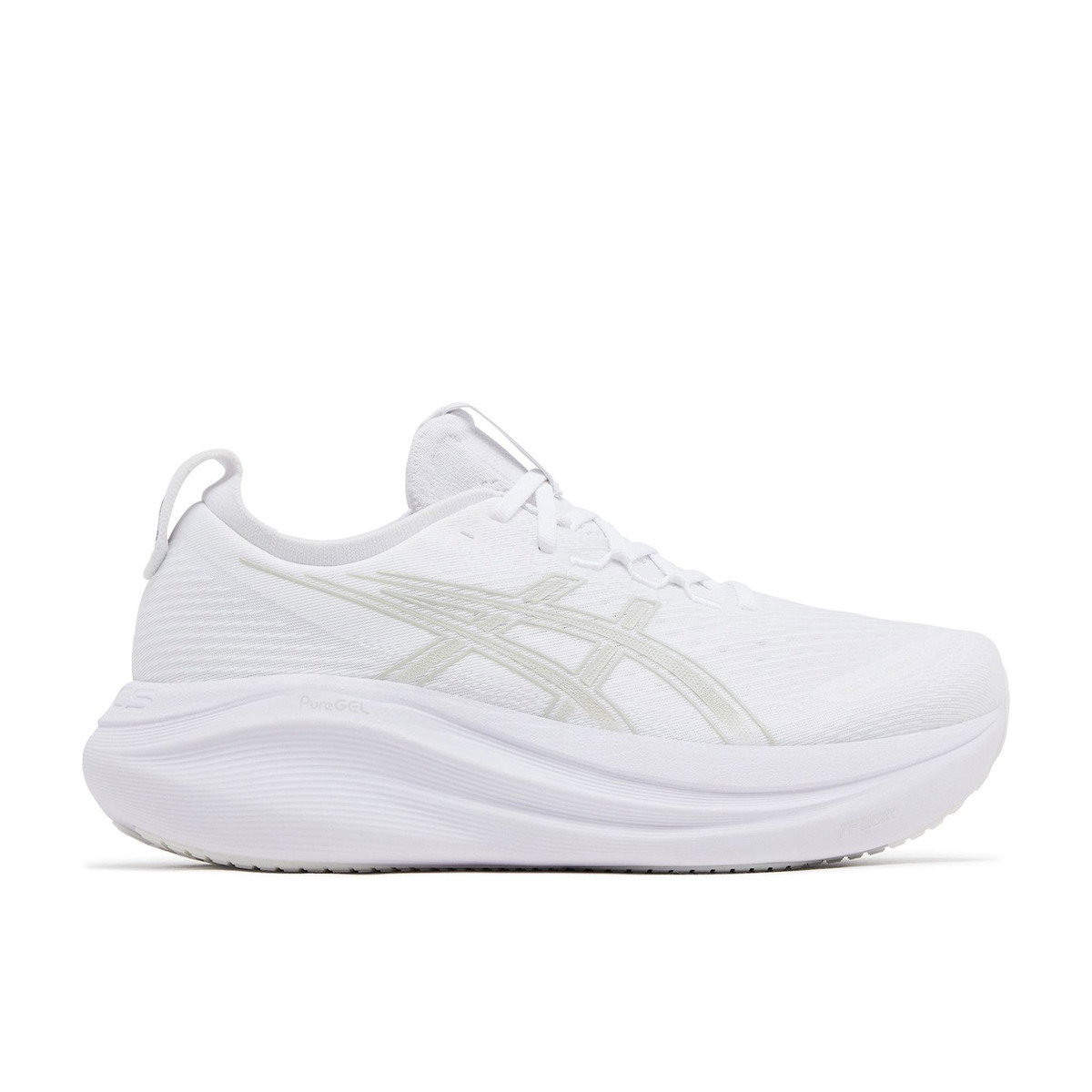 ASICS Gel-Nimbus 27 White Glacier Grey