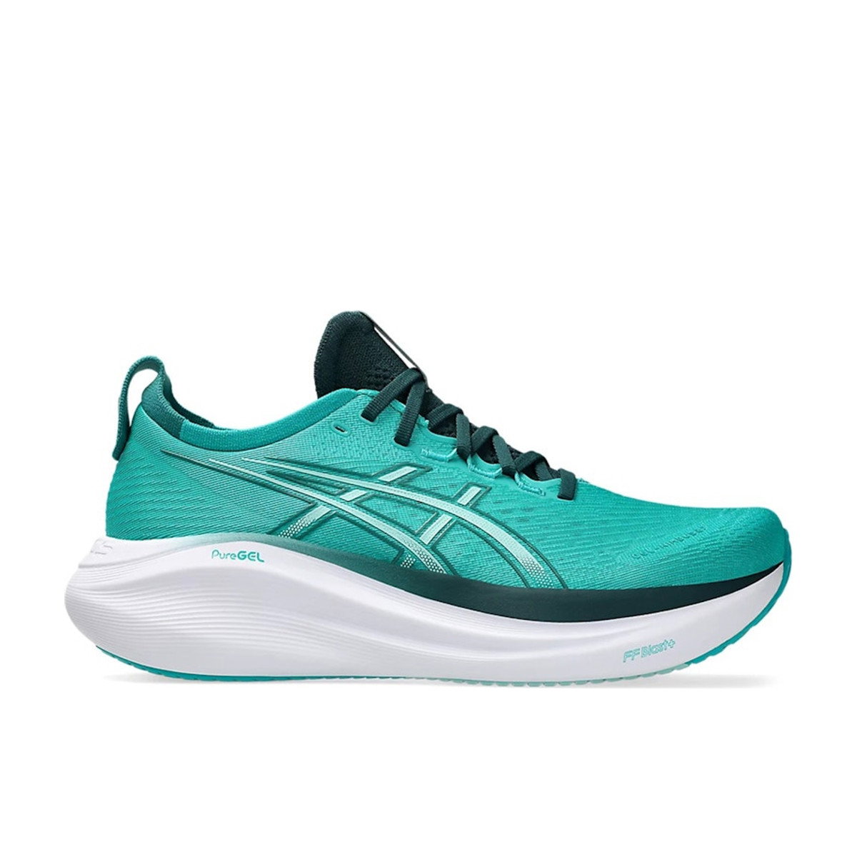 ASICS Gel-Nimbus 27 Wave Teal Saxon Green