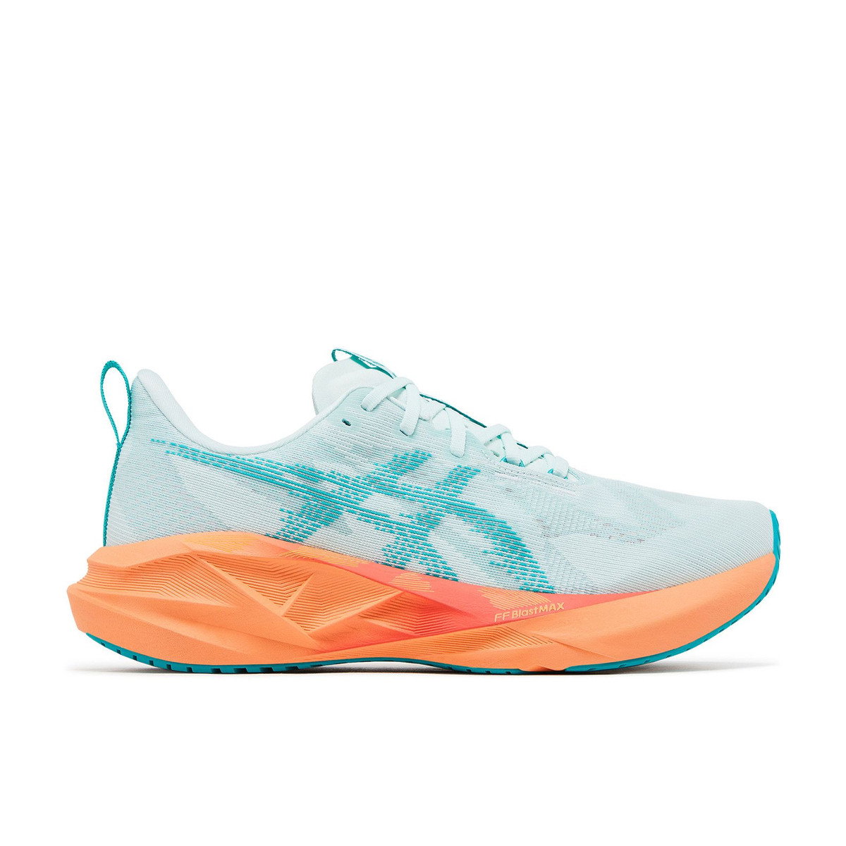 ASICS Novablast 5 Soothing Sea Wave Teal Orange