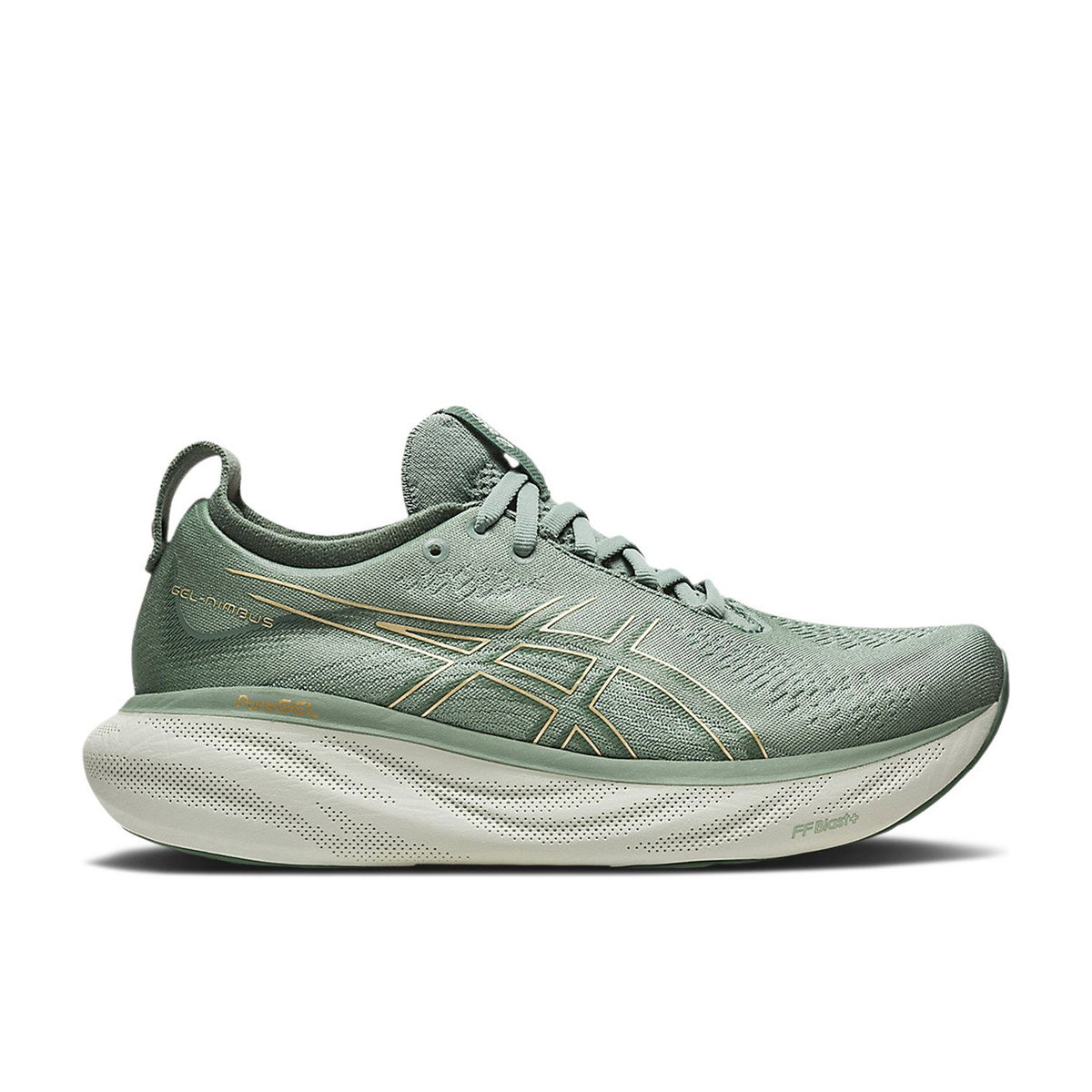ASICS Gel-Nimbus 25 Slate Grey Champagne Womens