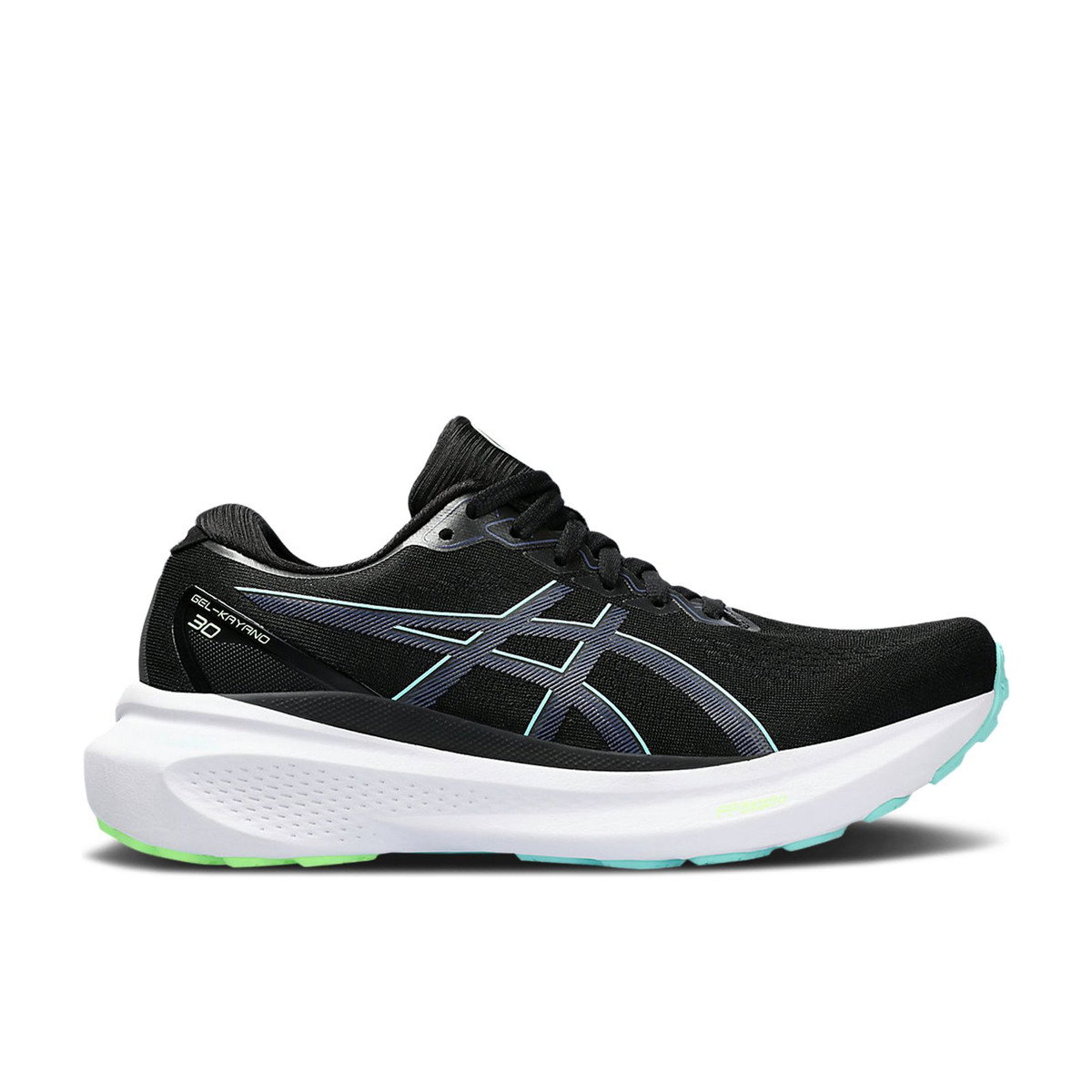 ASICS Gel-Kayano 30 Black Thunder Blue Womens