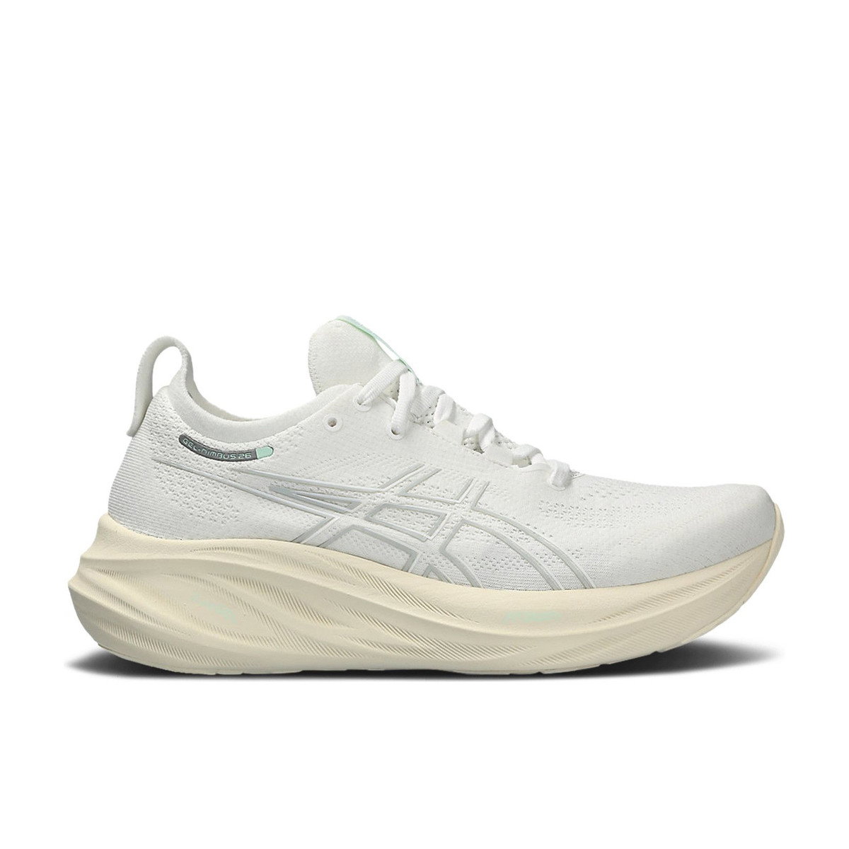 ASICS Gel-Nimbus 26 White Womens