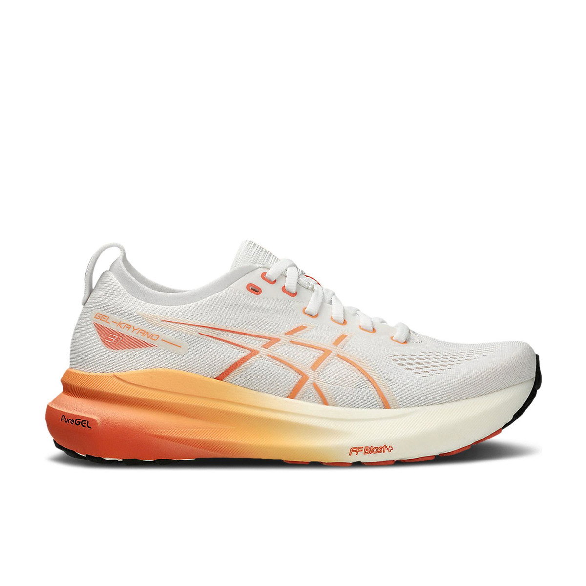 ASICS Gel-Kayano 31 White Faded Orange Womens