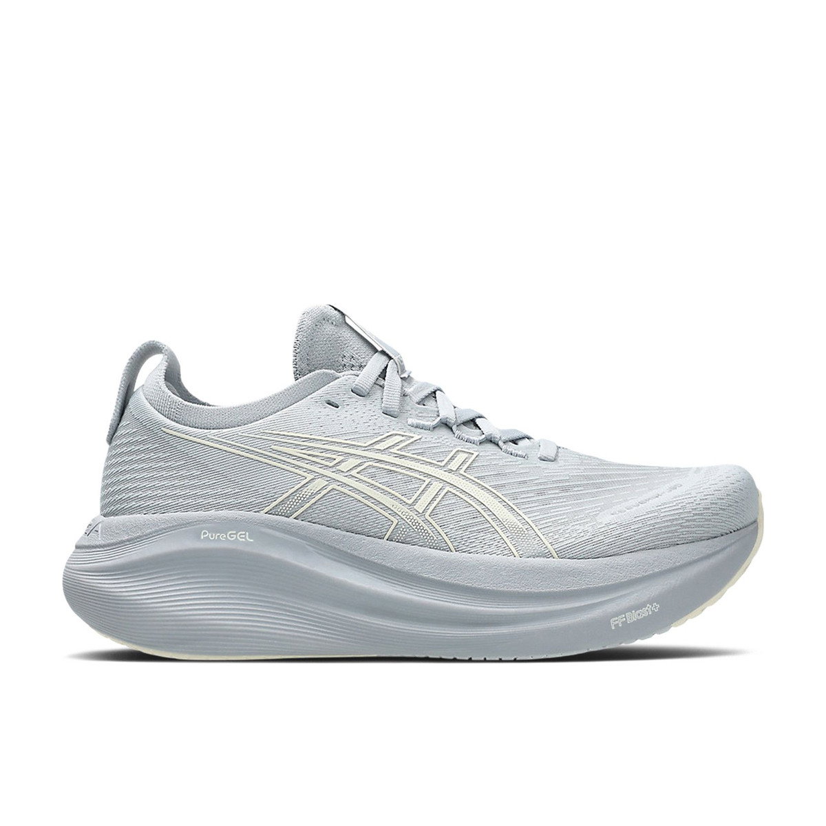 ASICS Gel-Nimbus 27 Piedmont Grey Cream Womens