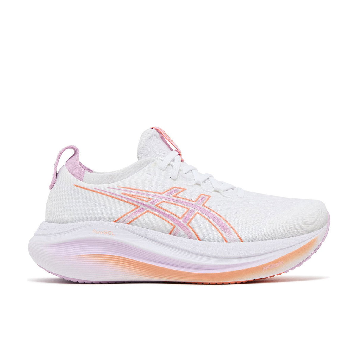 ASICS Gel-Nimbus 27 White Light Ube Womens