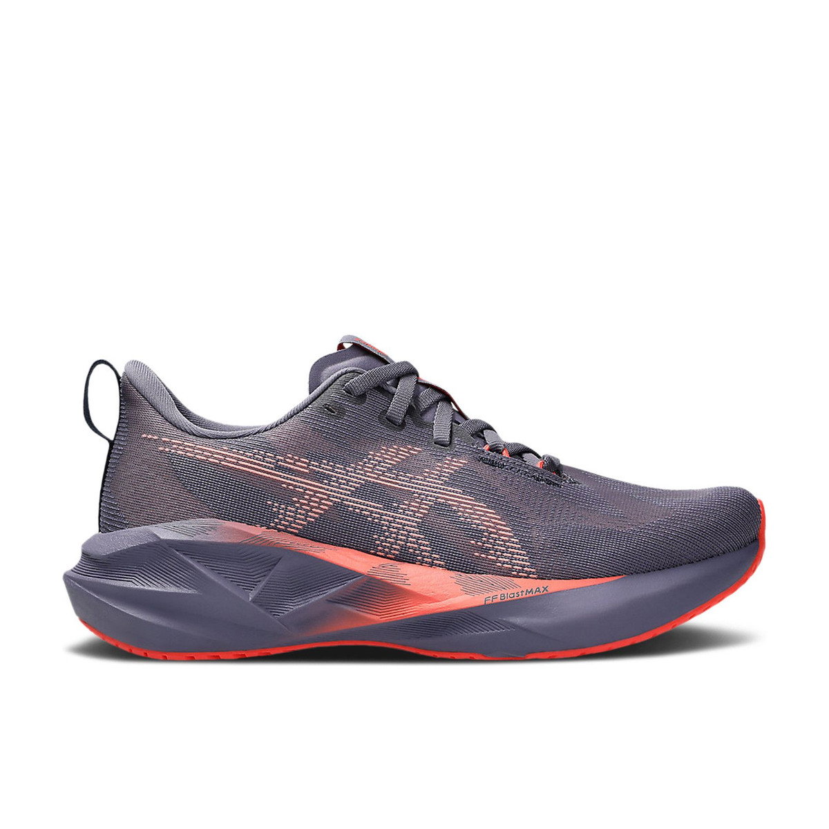 ASICS Novablast 5 Greyish Purple Coral Reef Womens