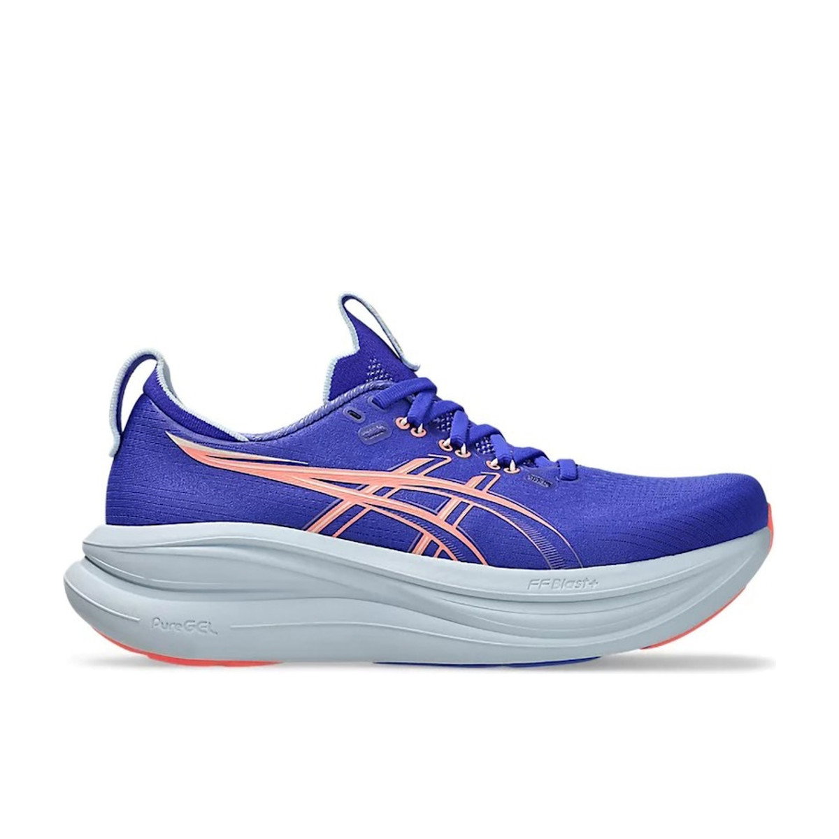 ASICS Gel-Nimbus 28 Cobalt Burst Sun Coral Womens