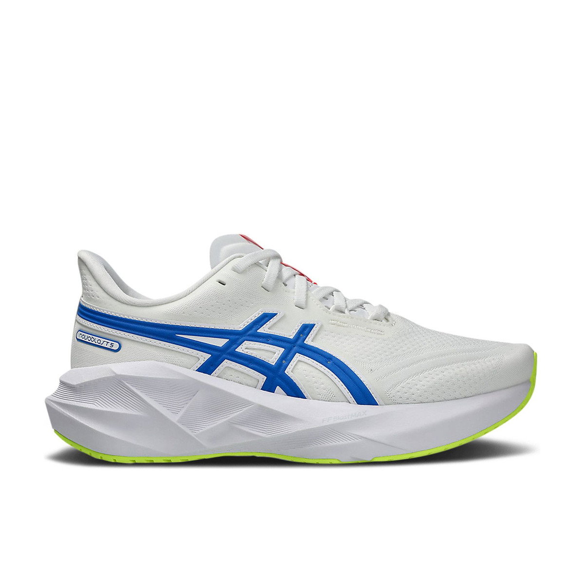 ASICS Novablast 5 ASICS Track Club White Tuna Blue Womens
