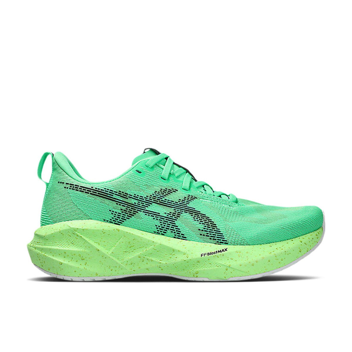 ASICS Novablast 5 Ekiden Vital Green Black Womens