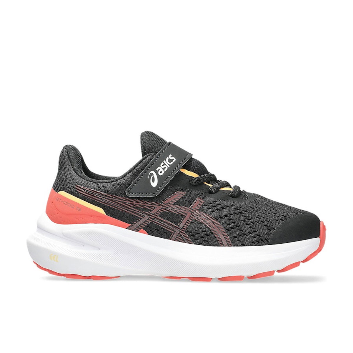 ASICS GT-1000 13 Black Rubble Red PS