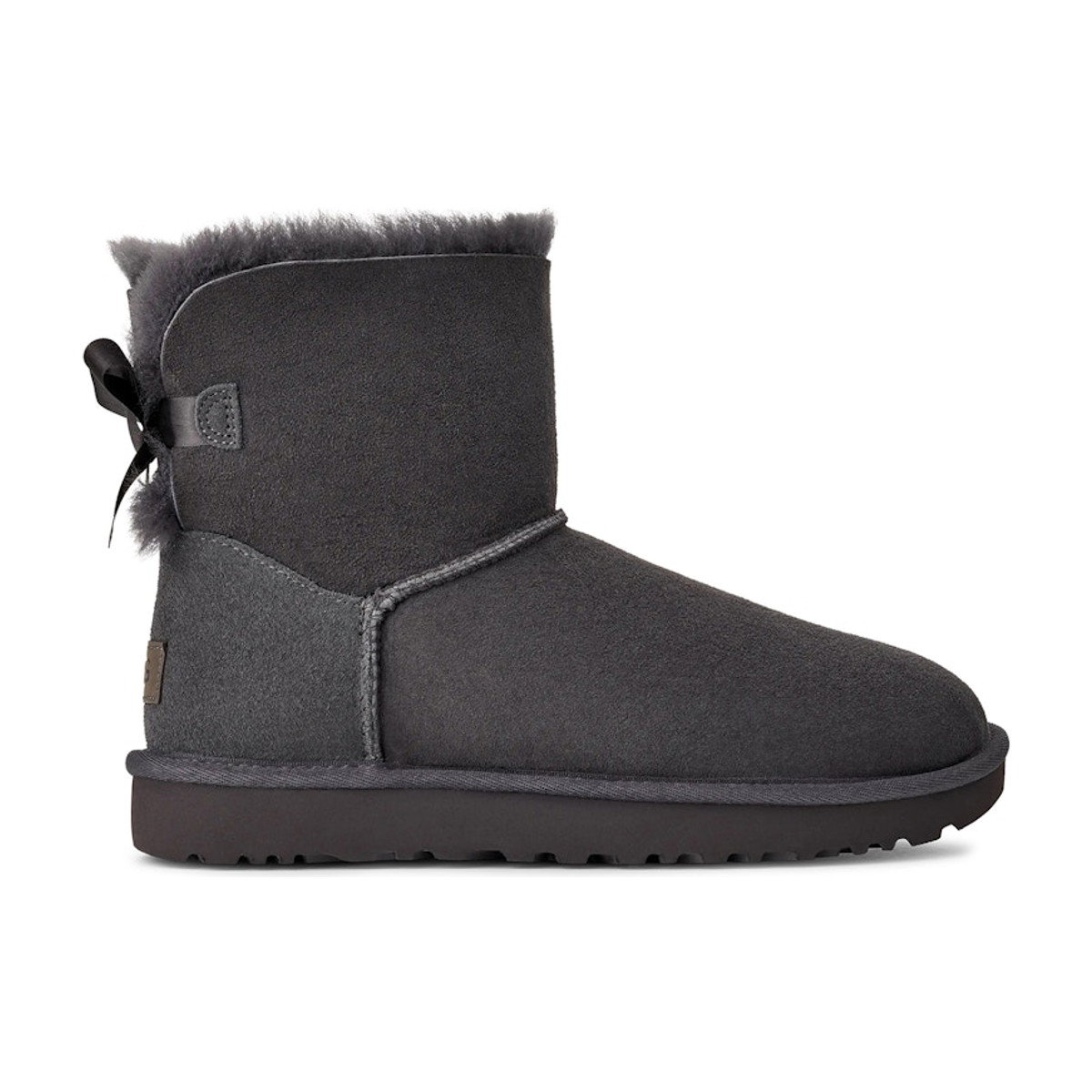UGG Mini Bailey Bow II Obsidian Womens