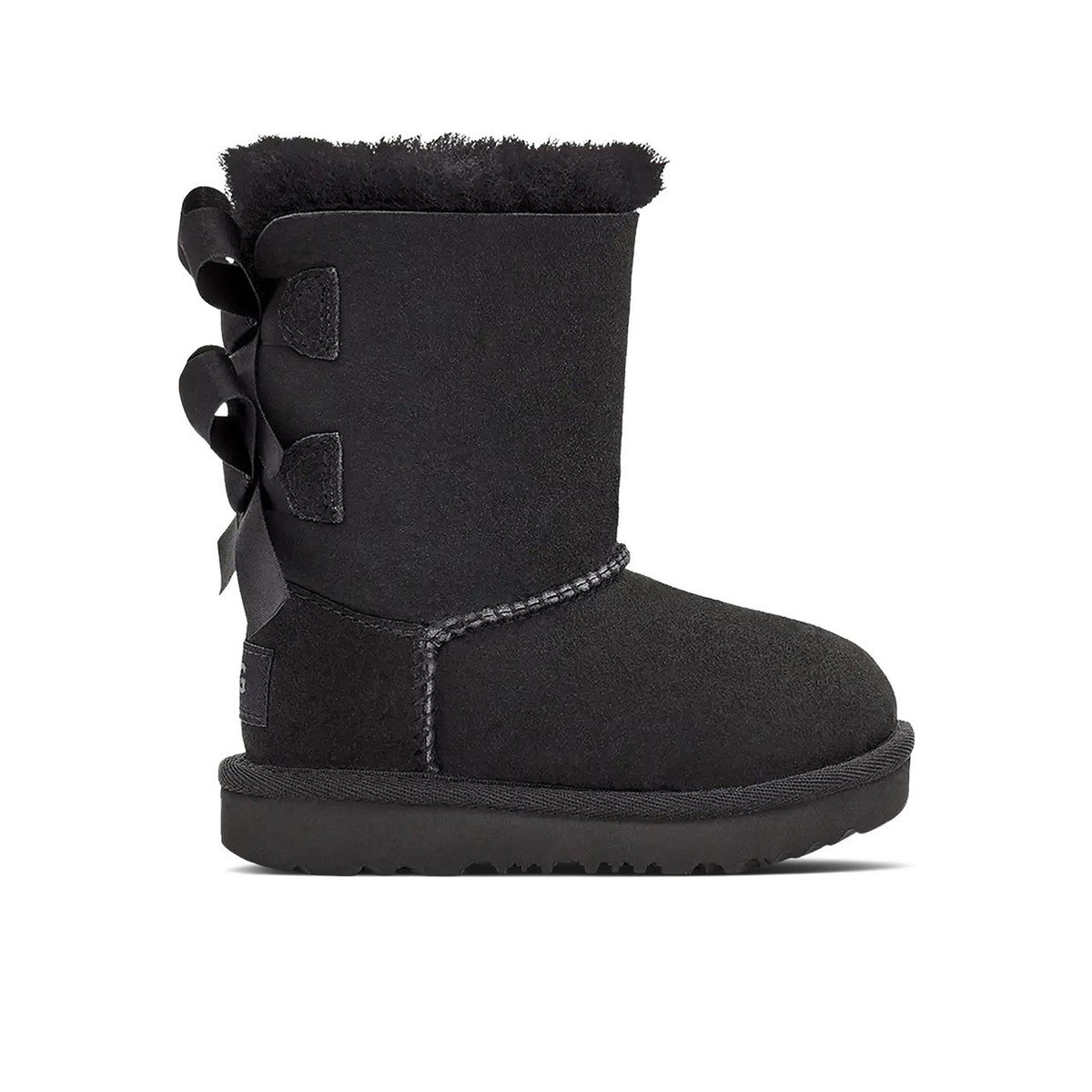 UGG Bailey Bow II Boot Black Toddler