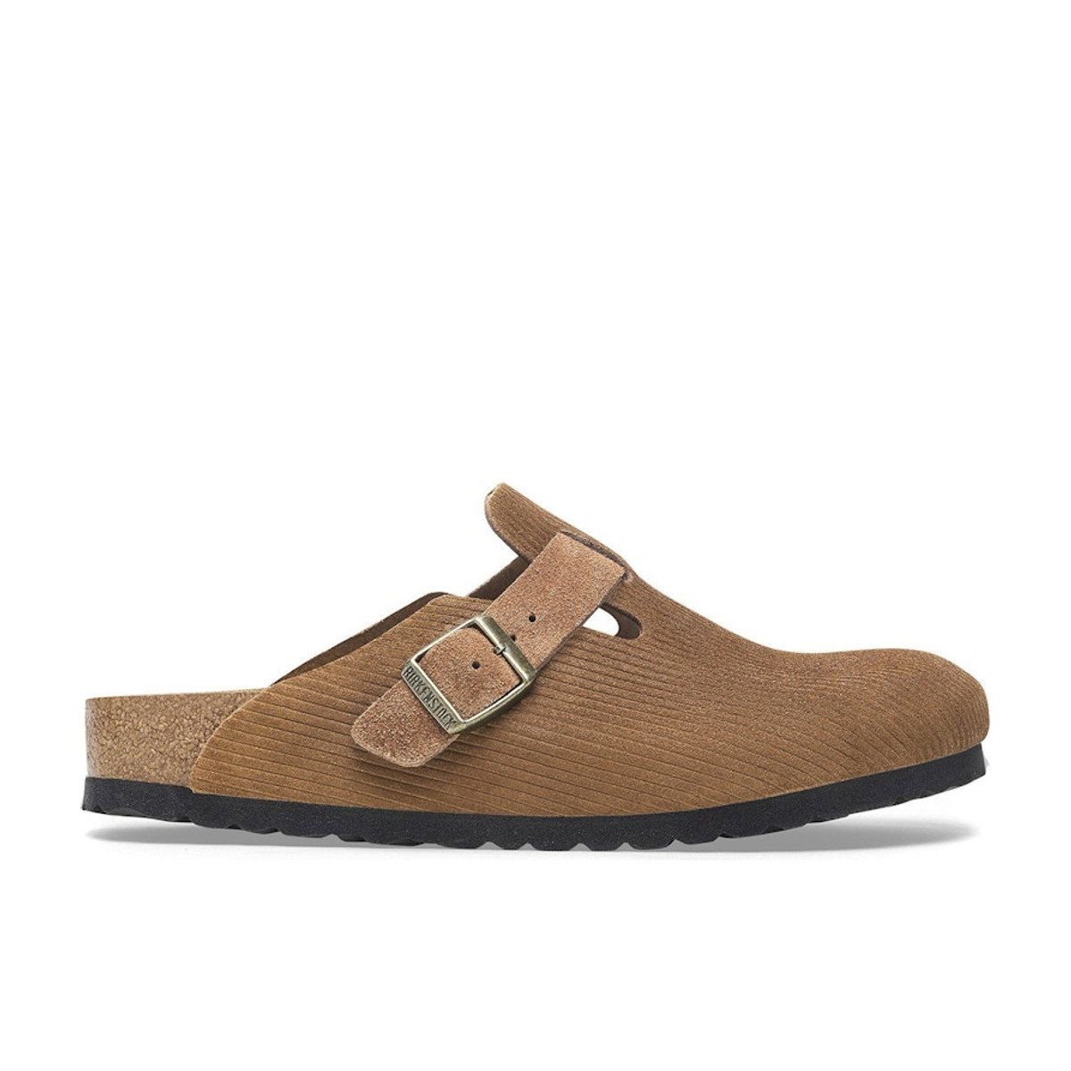 Birkenstock Boston Embossed Corduroy Dark Tea