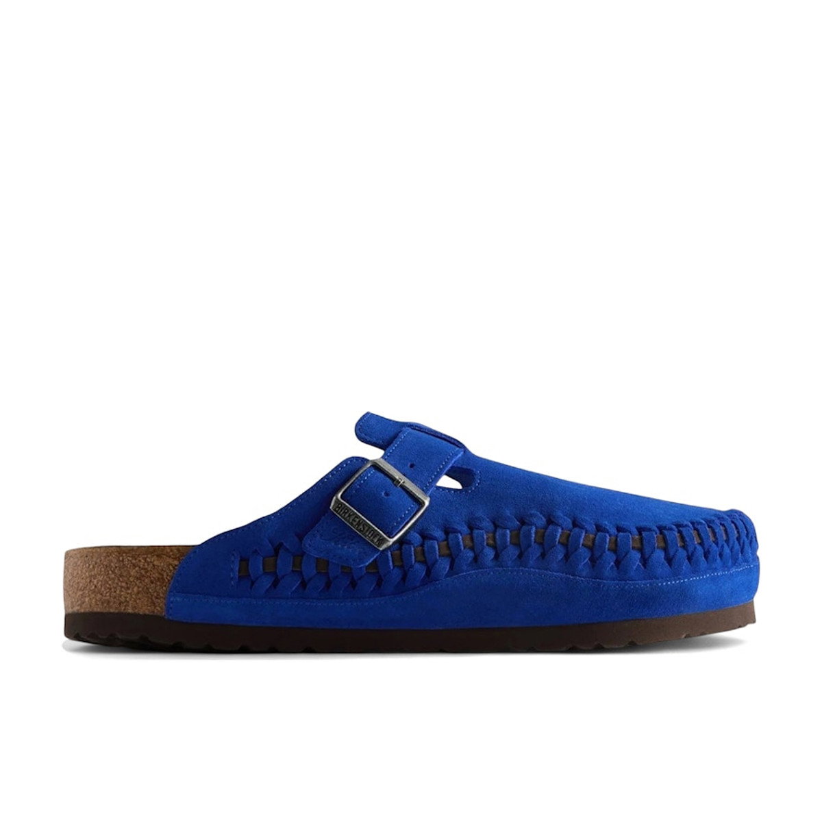 Birkenstock Boston Braided Suede Kith Ultra Blue