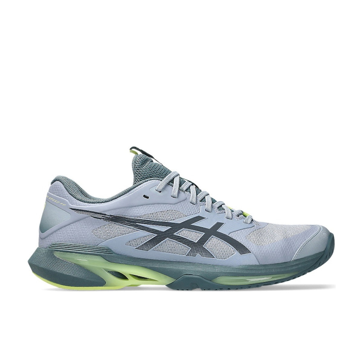 ASICS Solution Speed FF 4 Grey Blue Ironclad