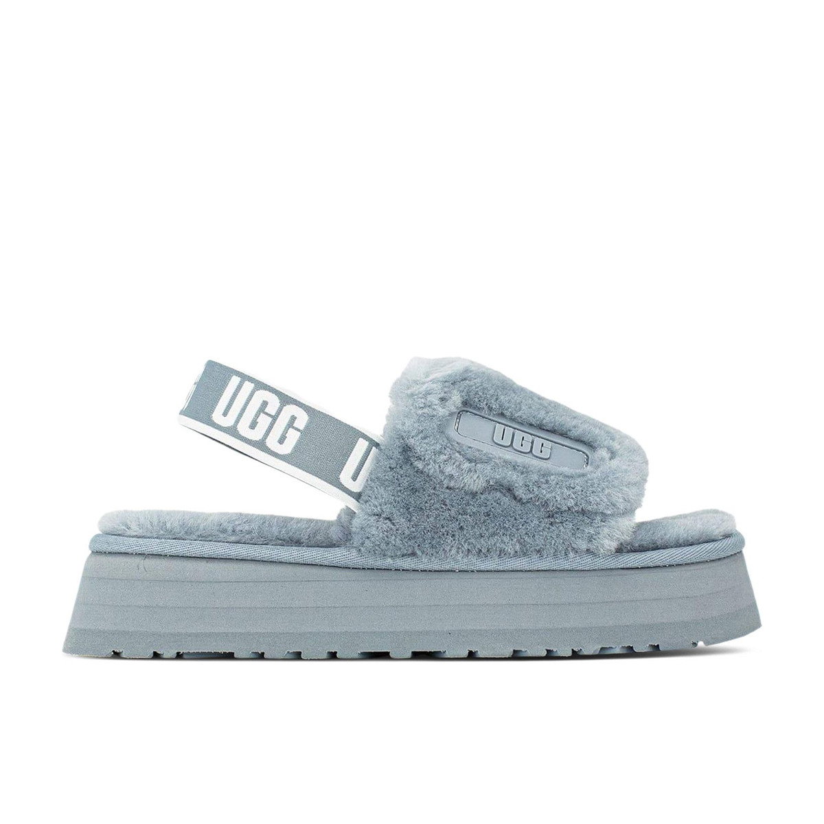 UGG Disco Slide Ash Fog Womens