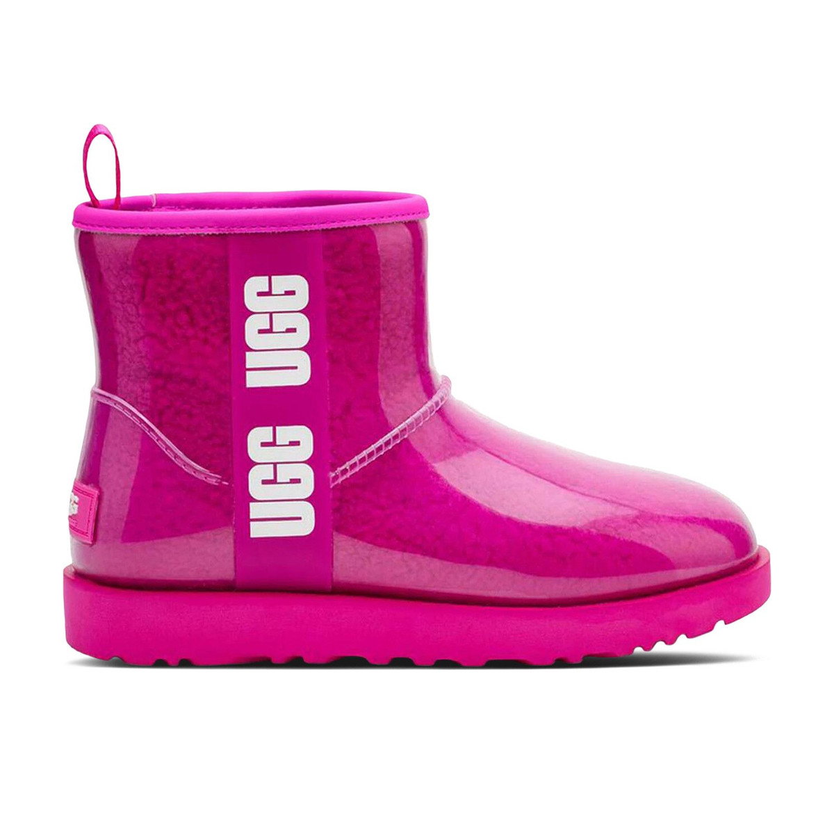 UGG Classic Clear Mini Boot Dragon Fruit Womens