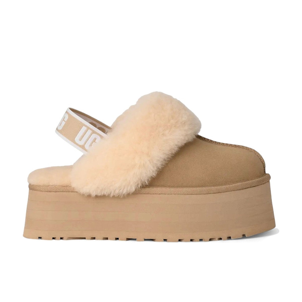 UGG Funkette Slipper Mustard Seed Womens