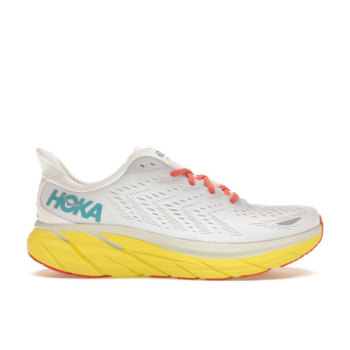 Hoka One One Clifton 8 Blanc De Blanc Illuminating Yellow