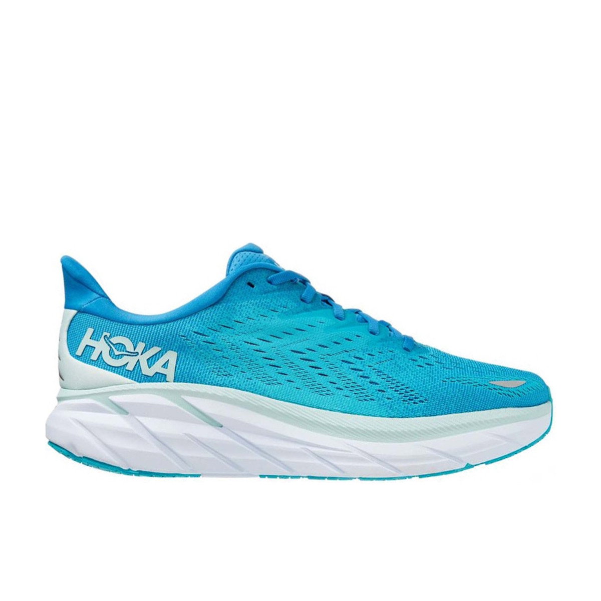 Hoka One One Clifton 8 Ibiza Blue Scuba